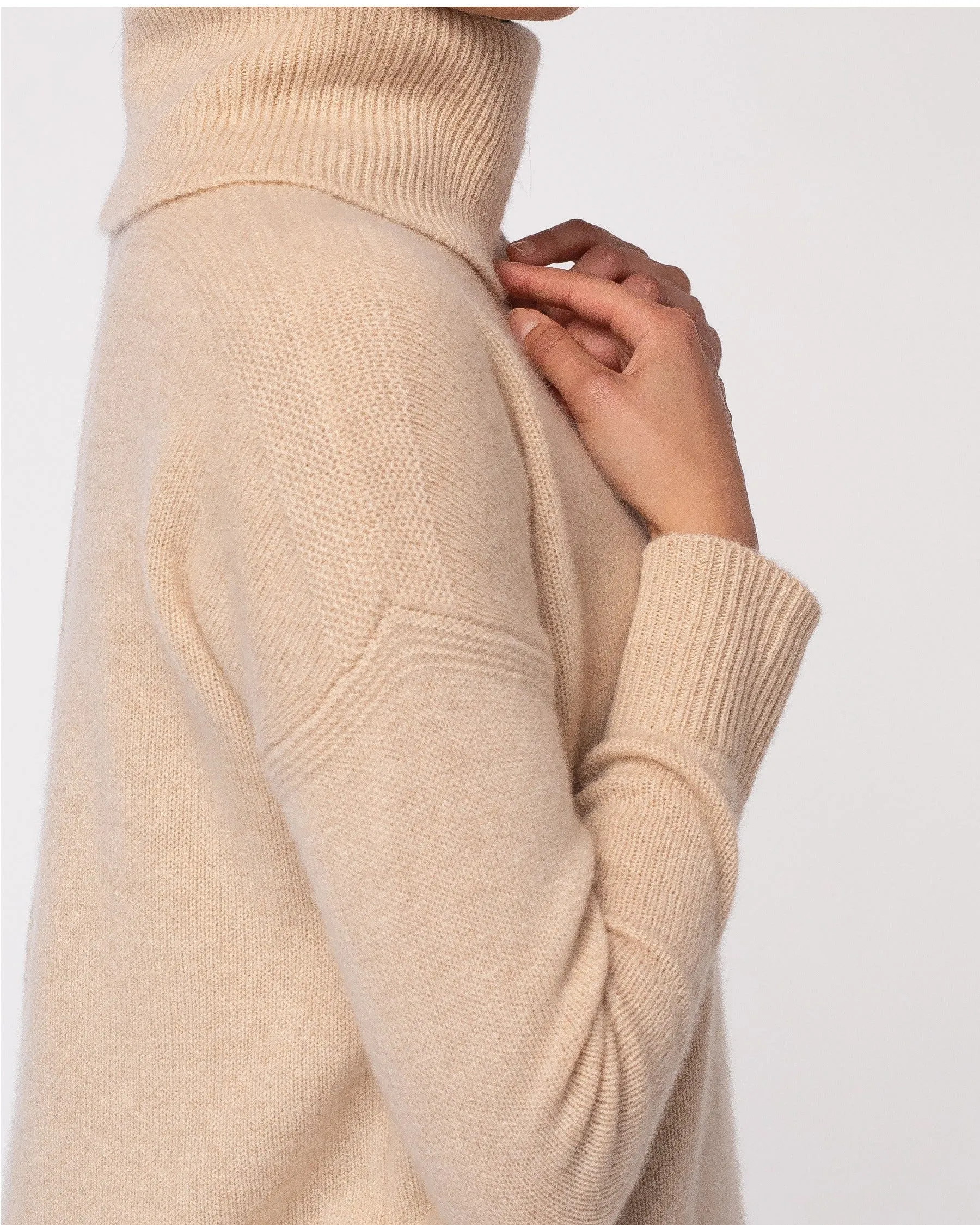 Alashan | Claudia Nichole | Luxe Zip Back | Turtle Neck Sweater | Women's