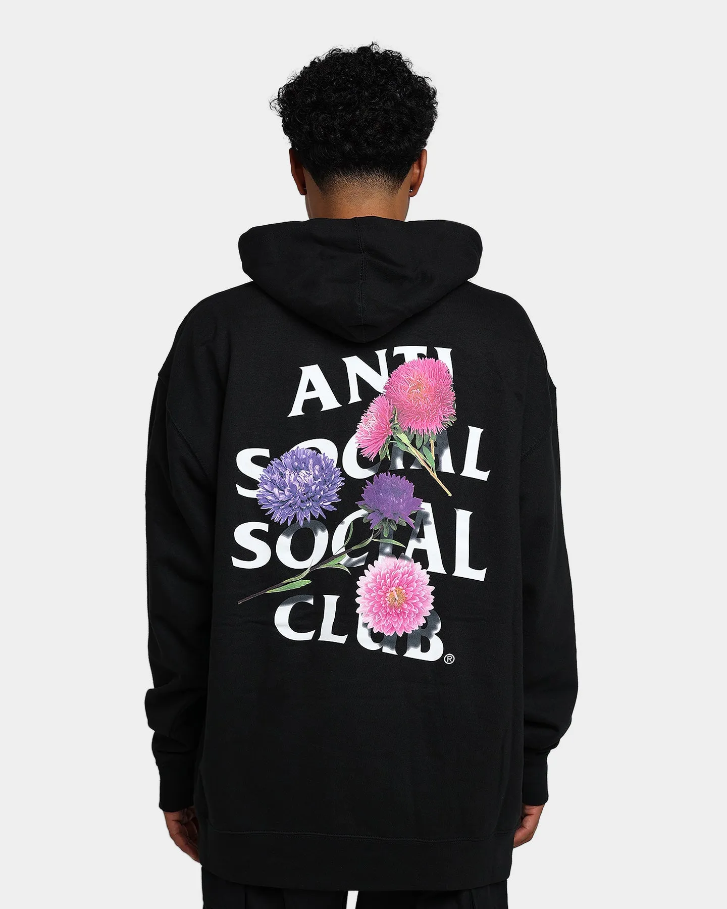 Anti Social Social Club Broken Vase Hoodie Black