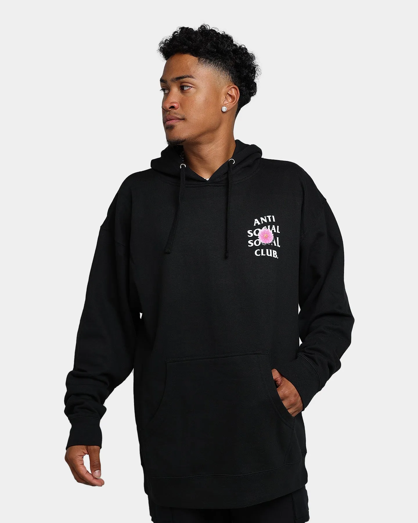 Anti Social Social Club Broken Vase Hoodie Black