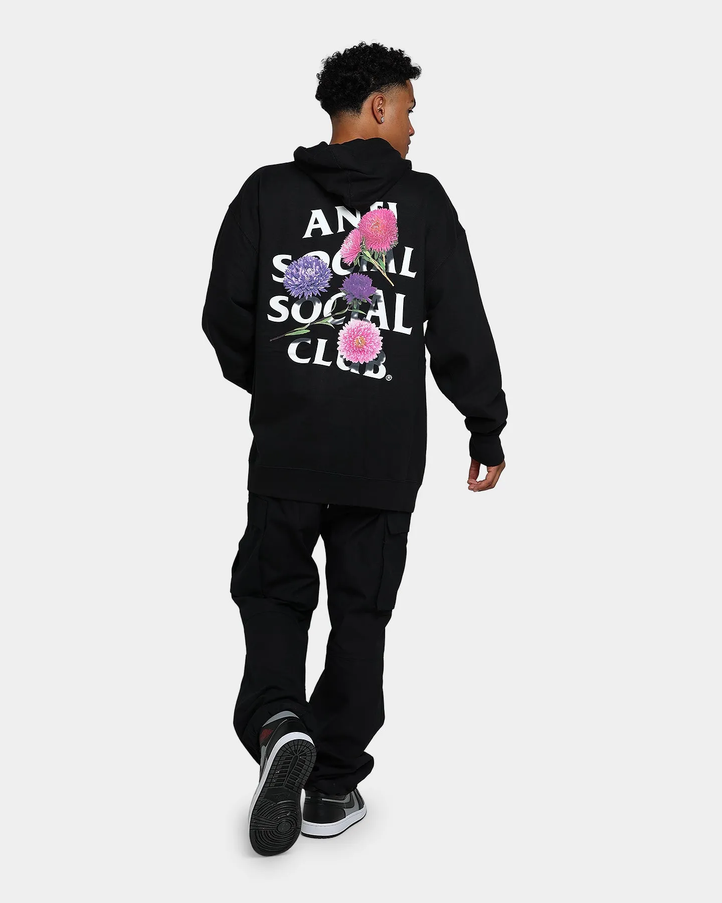 Anti Social Social Club Broken Vase Hoodie Black