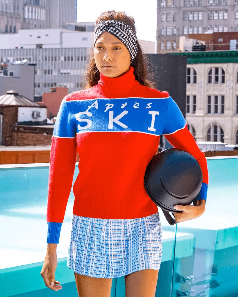 'Aprés Ski' Turtleneck Sweater