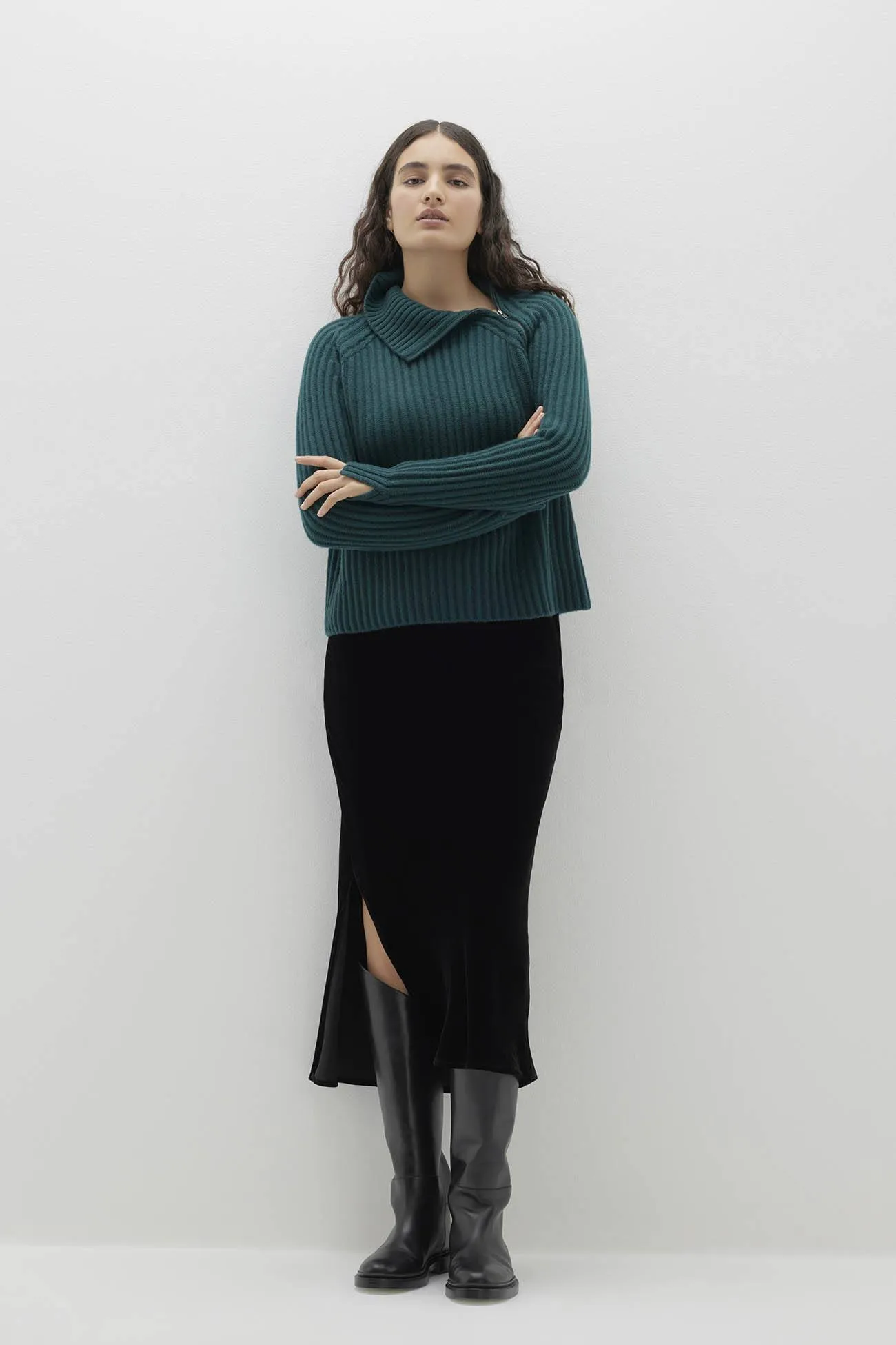 ARYANA CASHMERE TURTLENECK SWEATER