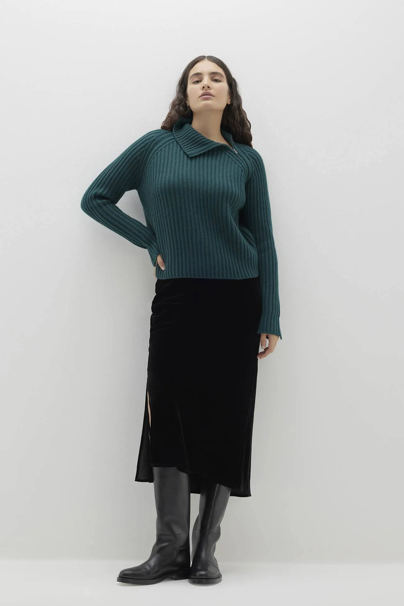 ARYANA CASHMERE TURTLENECK SWEATER