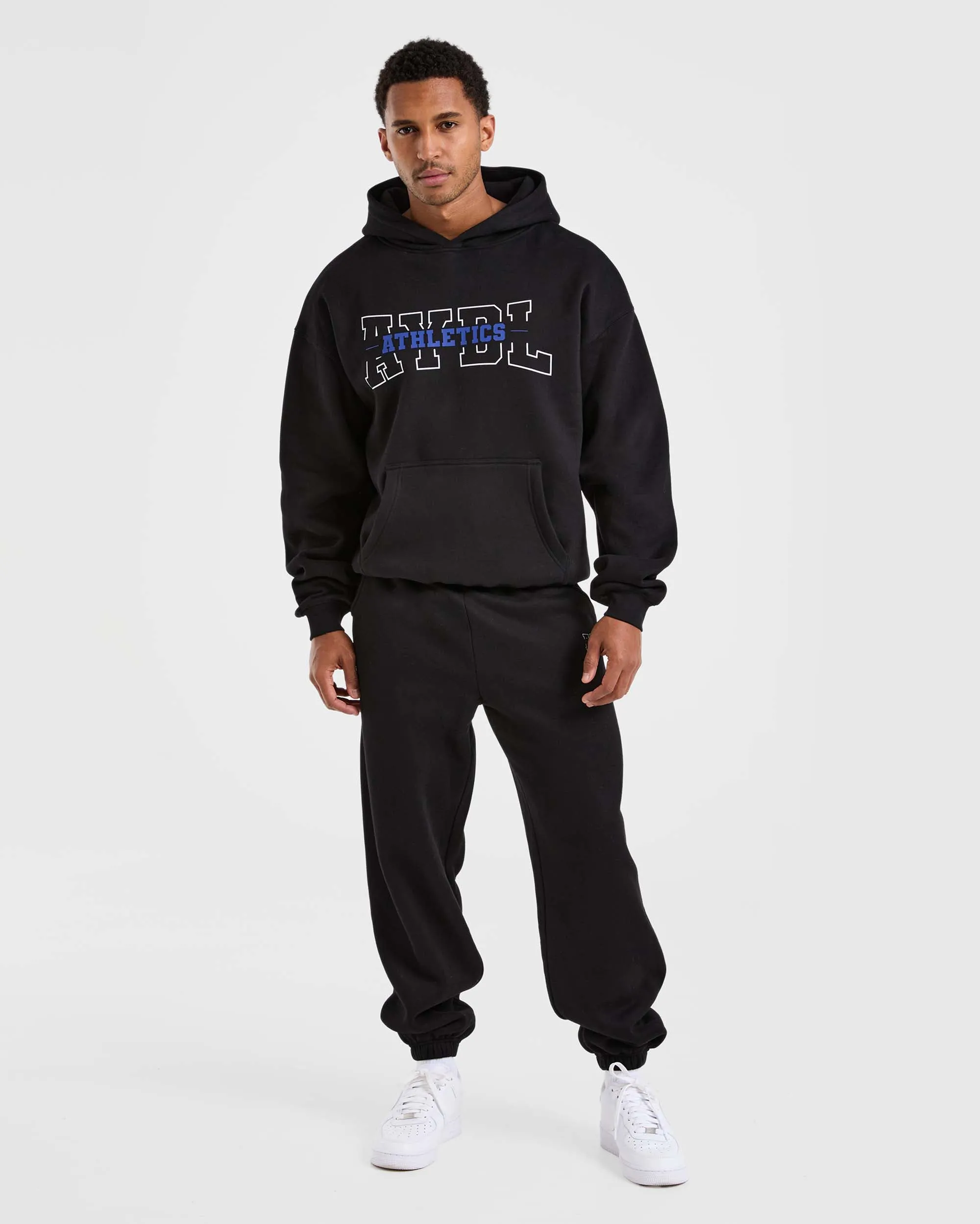 Athletics Oversized Joggers - Black