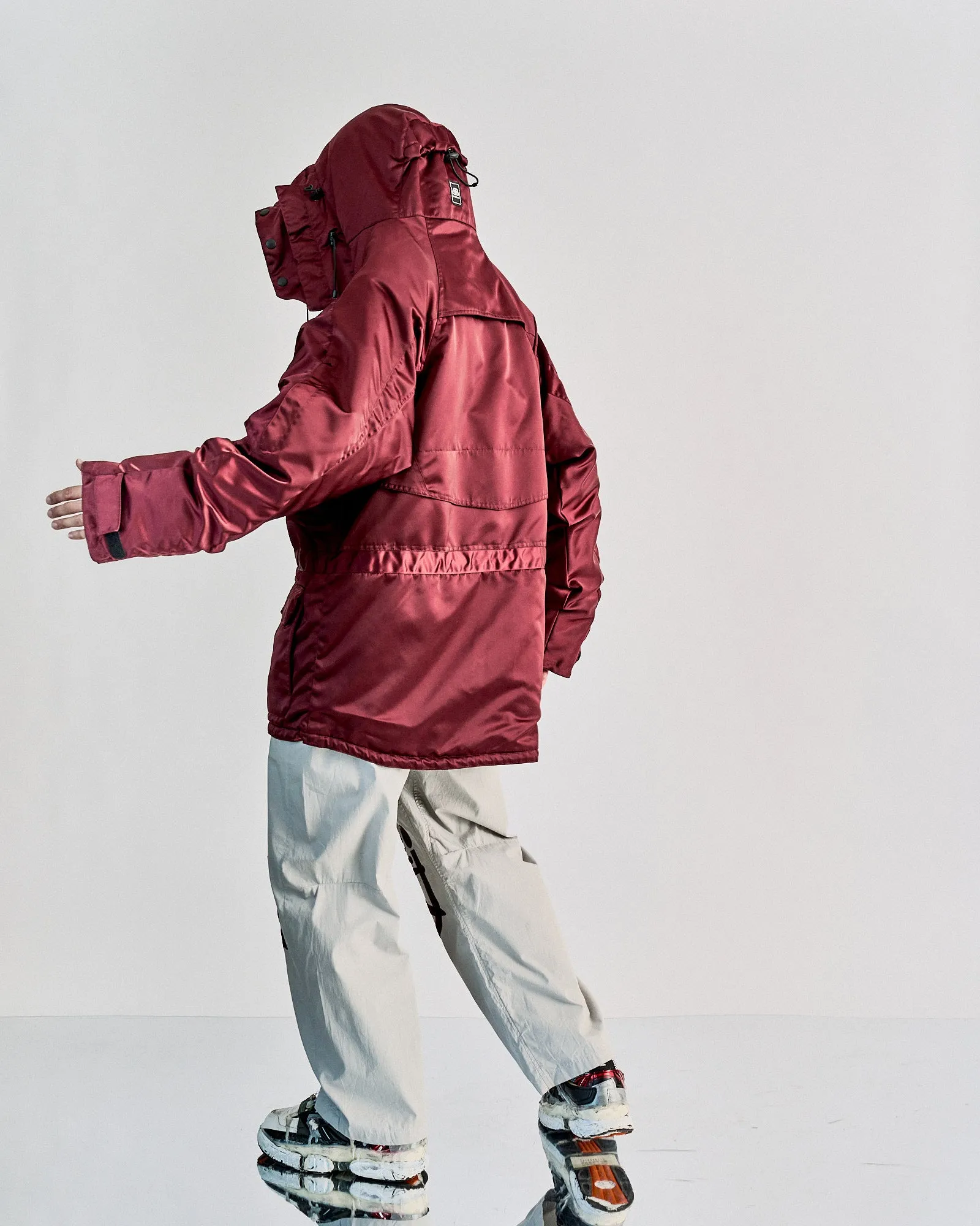 Balenciaga Winter 2019 Look 73 Incognito parka jacket