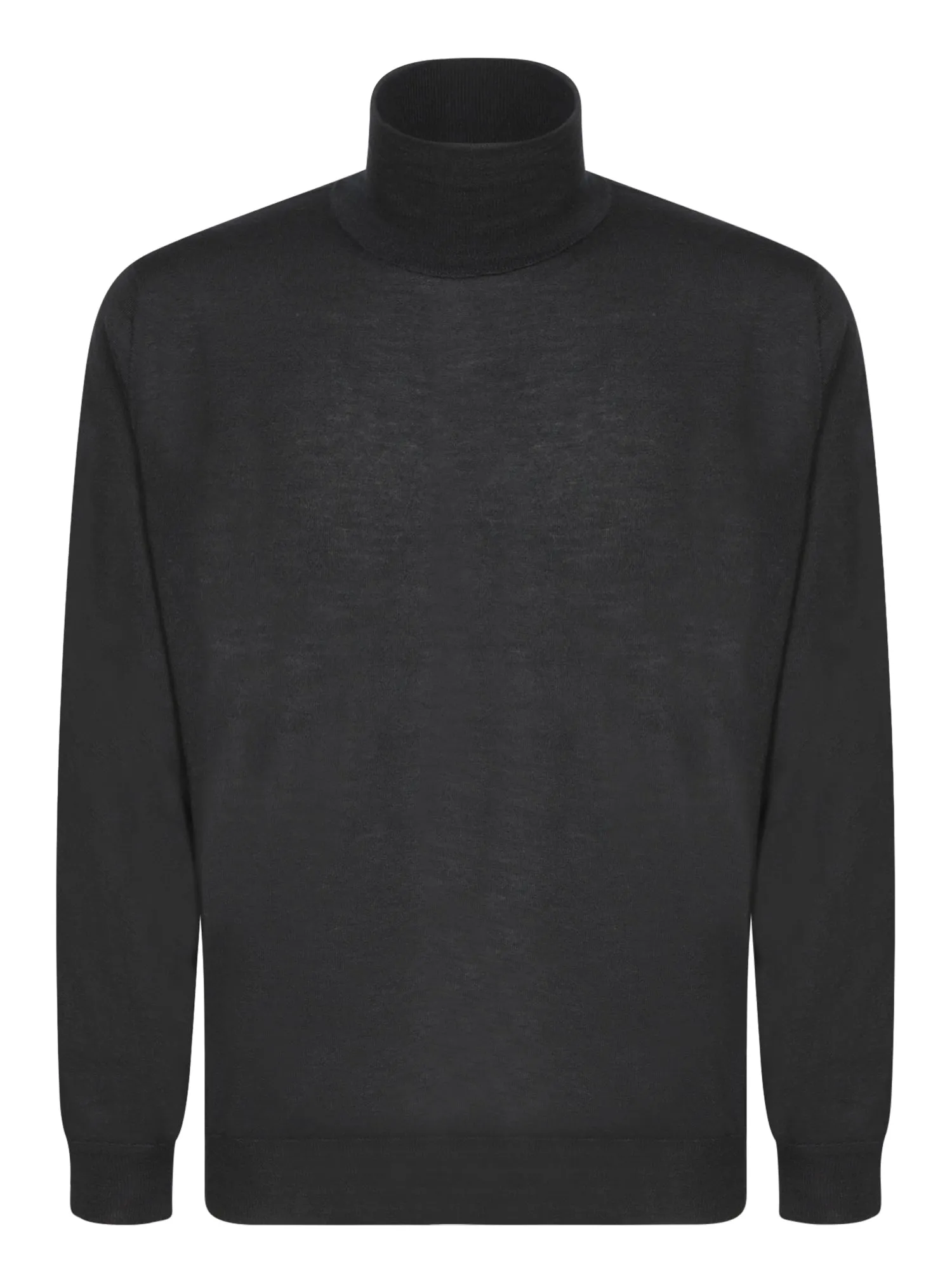 Black Cashmere Turtleneck Sweater