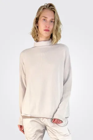 Cashmere Turtleneck - Chalk