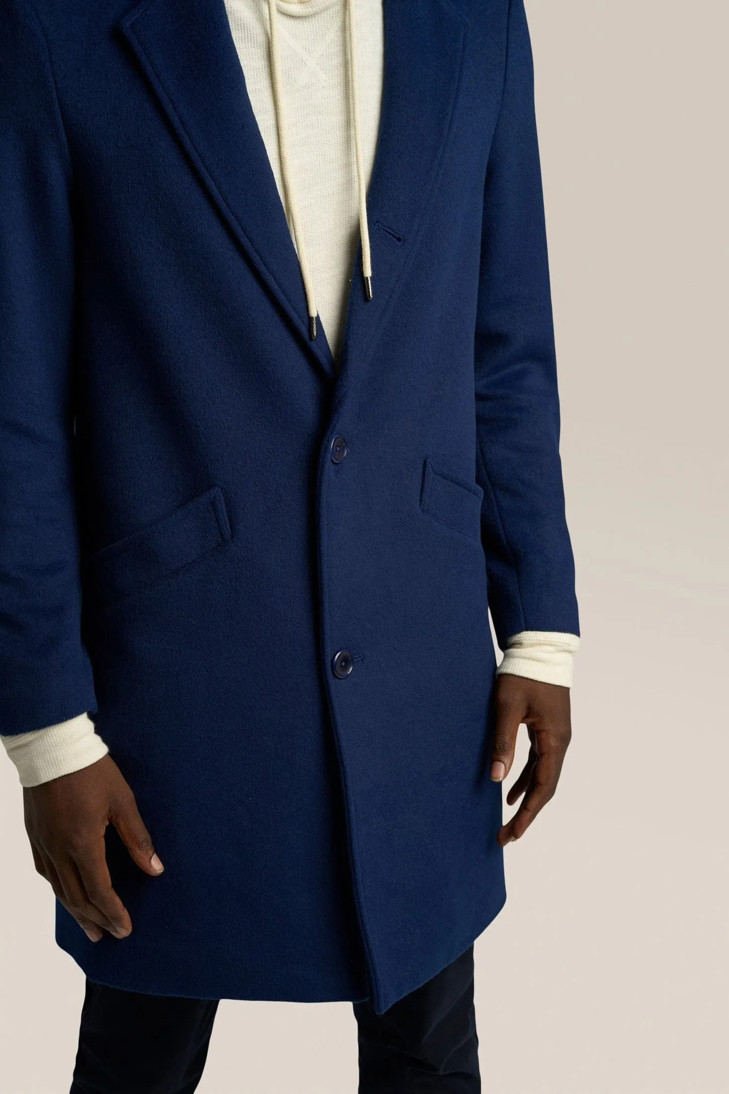 City Wool Coat | Stretch Wool