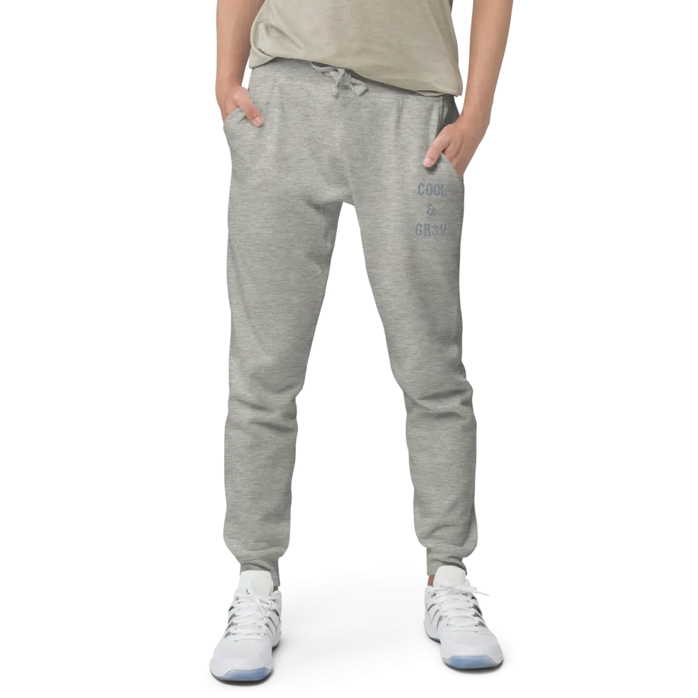 COOL & GR3Y - Unisex fleece Joggers