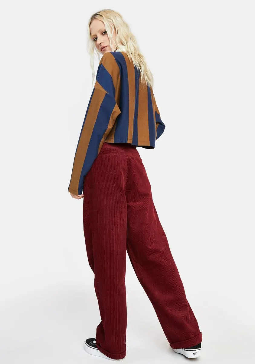 Corduroy Baggie Pants