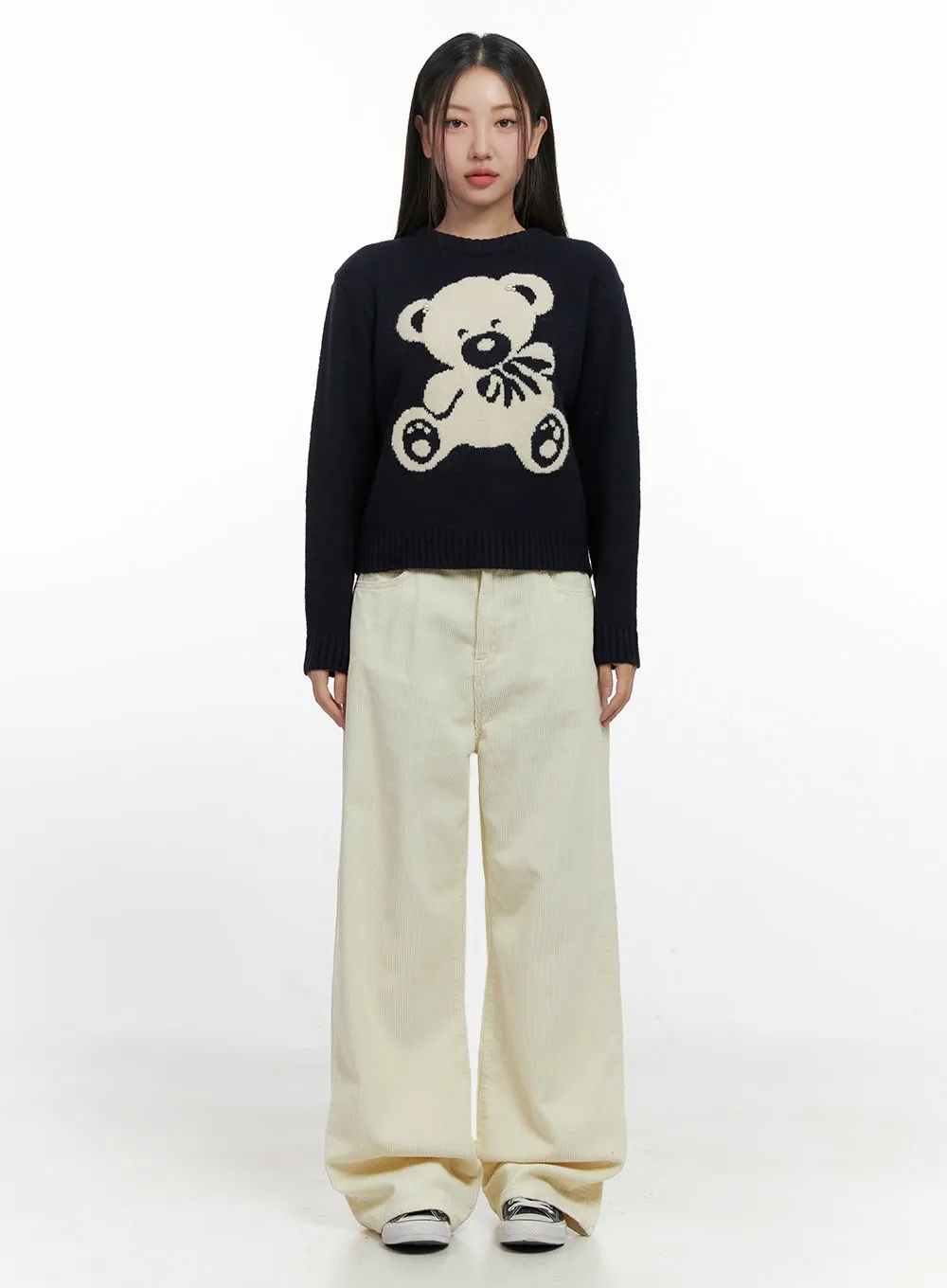 Corduroy Dream Wide Leg Pants IN415