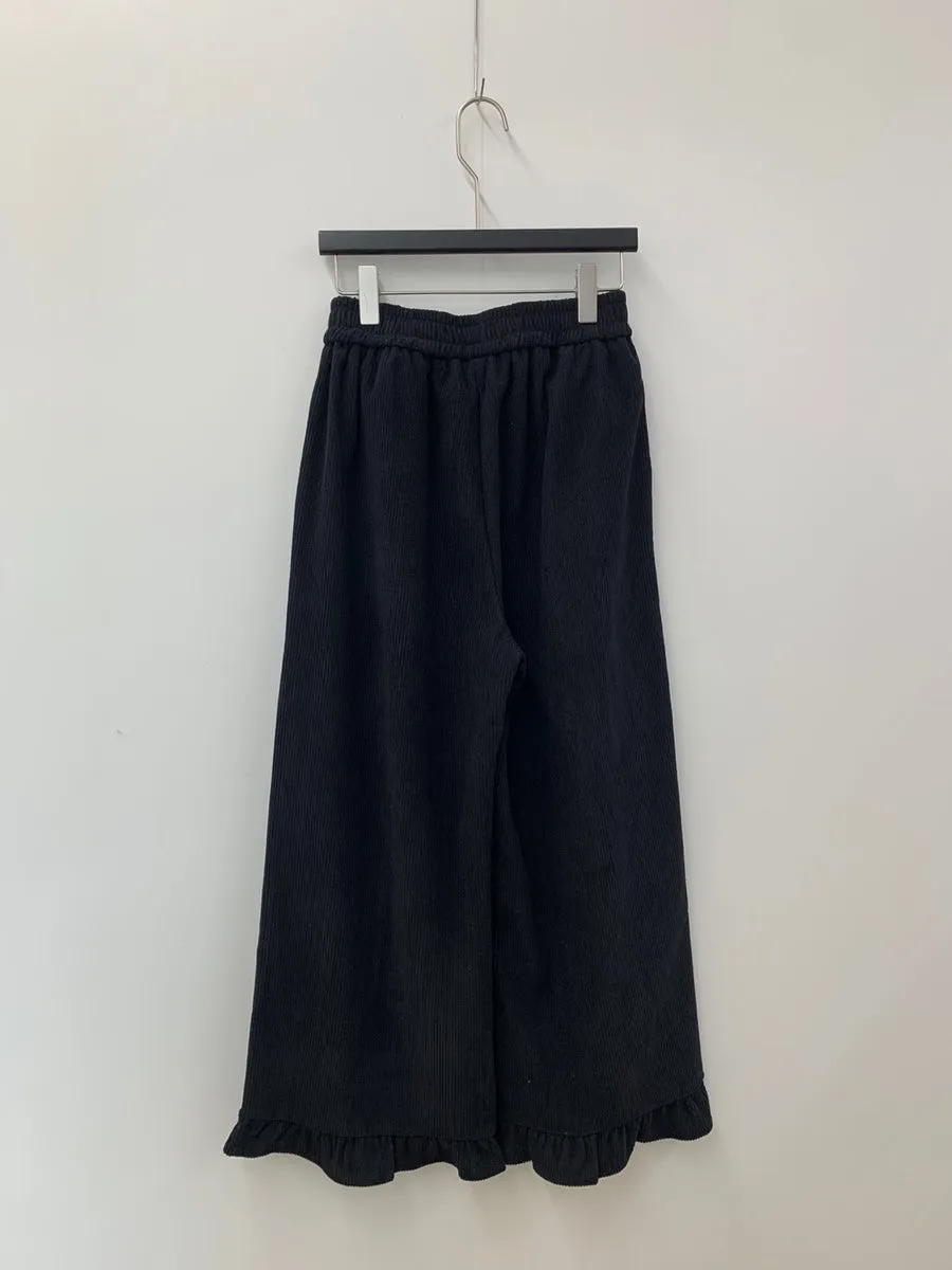 Corduroy Ruffle Pants