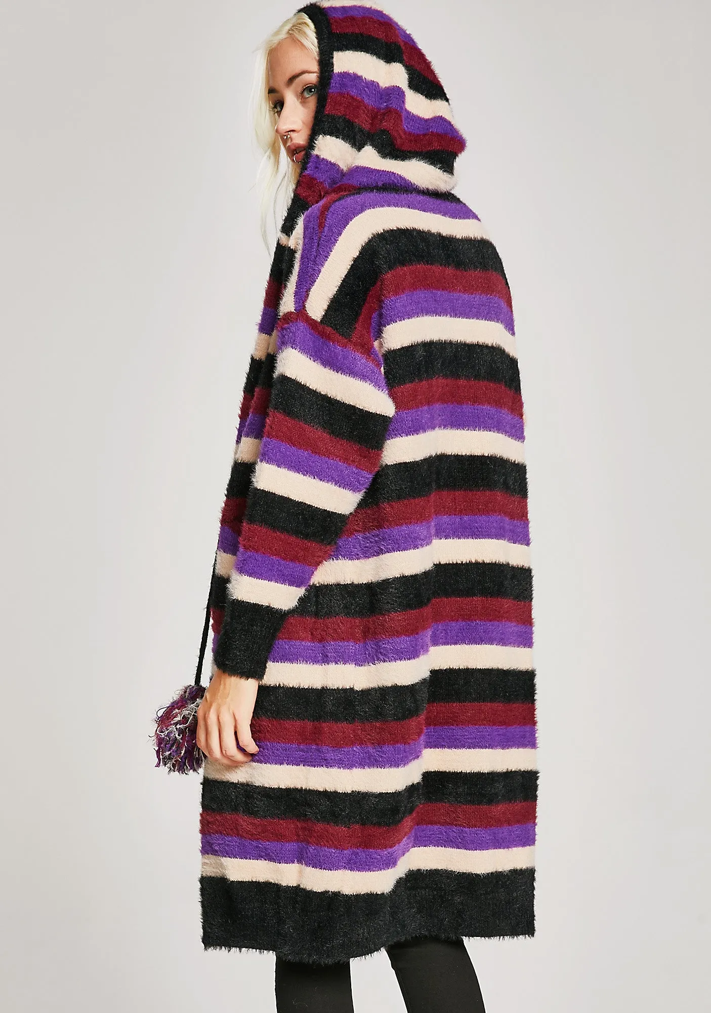 Cozy Town Stripe Cardigan