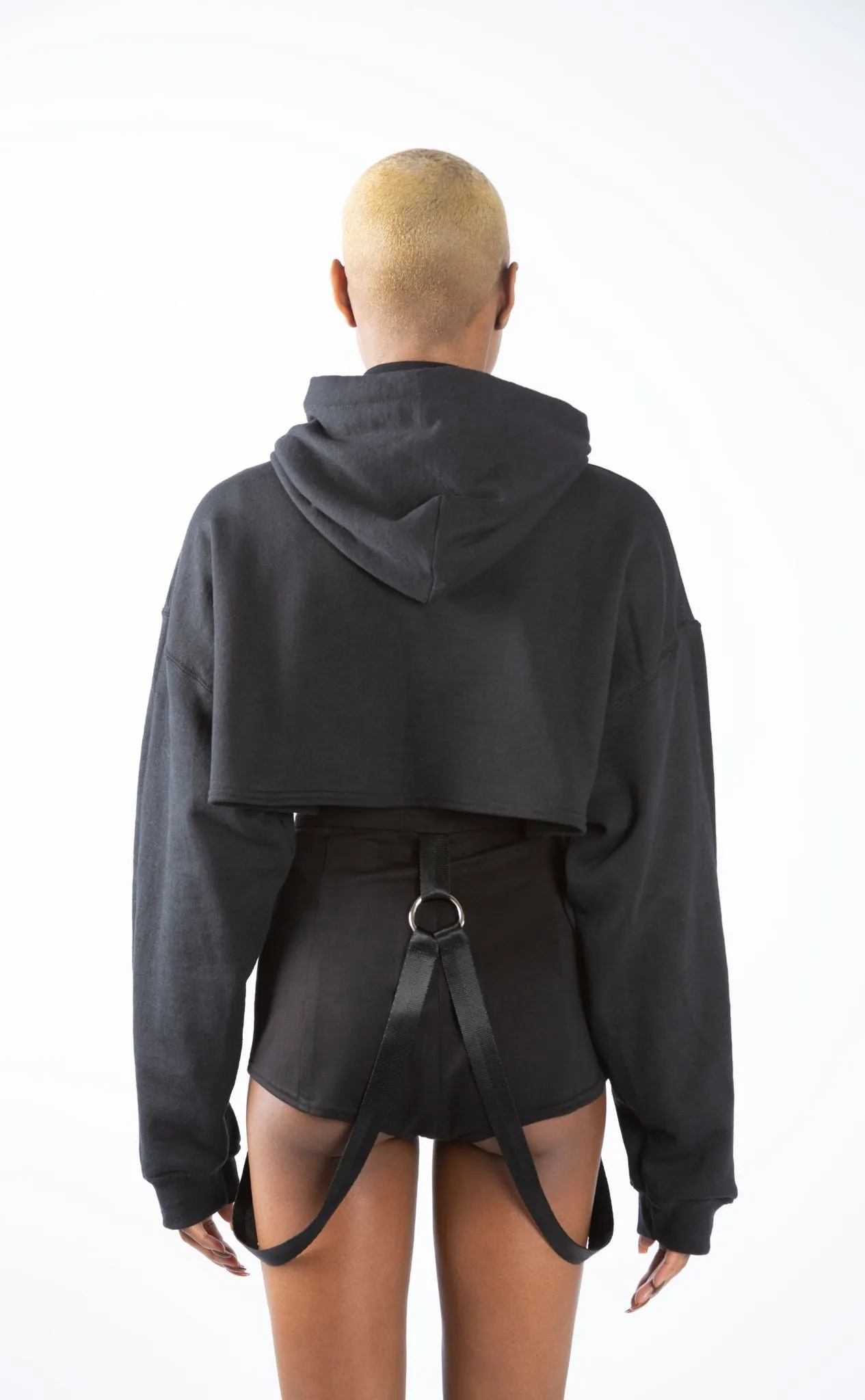 Crop Harness Hoodie