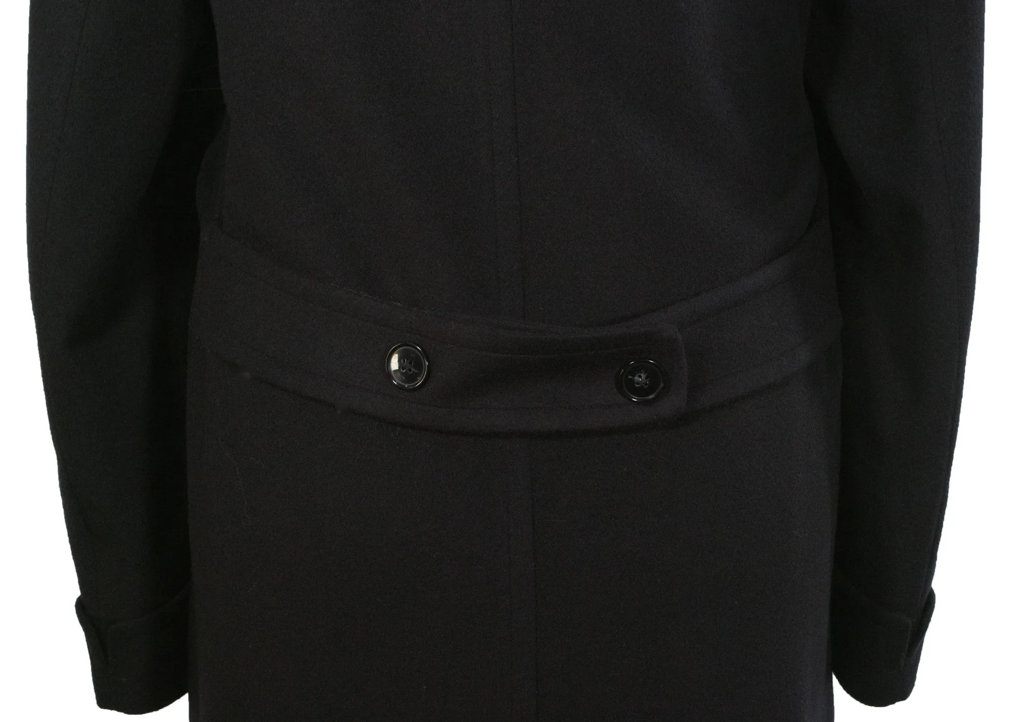 Double Breasted Cashmere Wool Coat