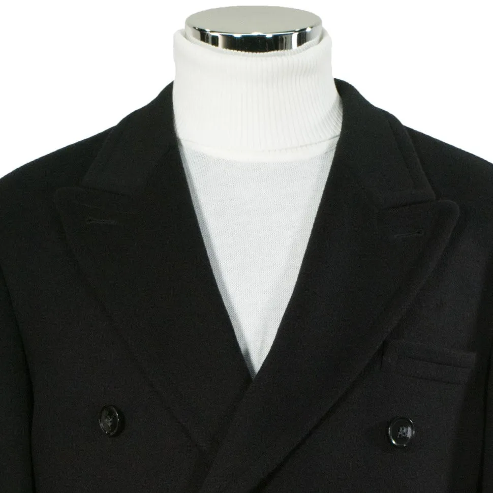 Double Breasted Cashmere Wool Coat