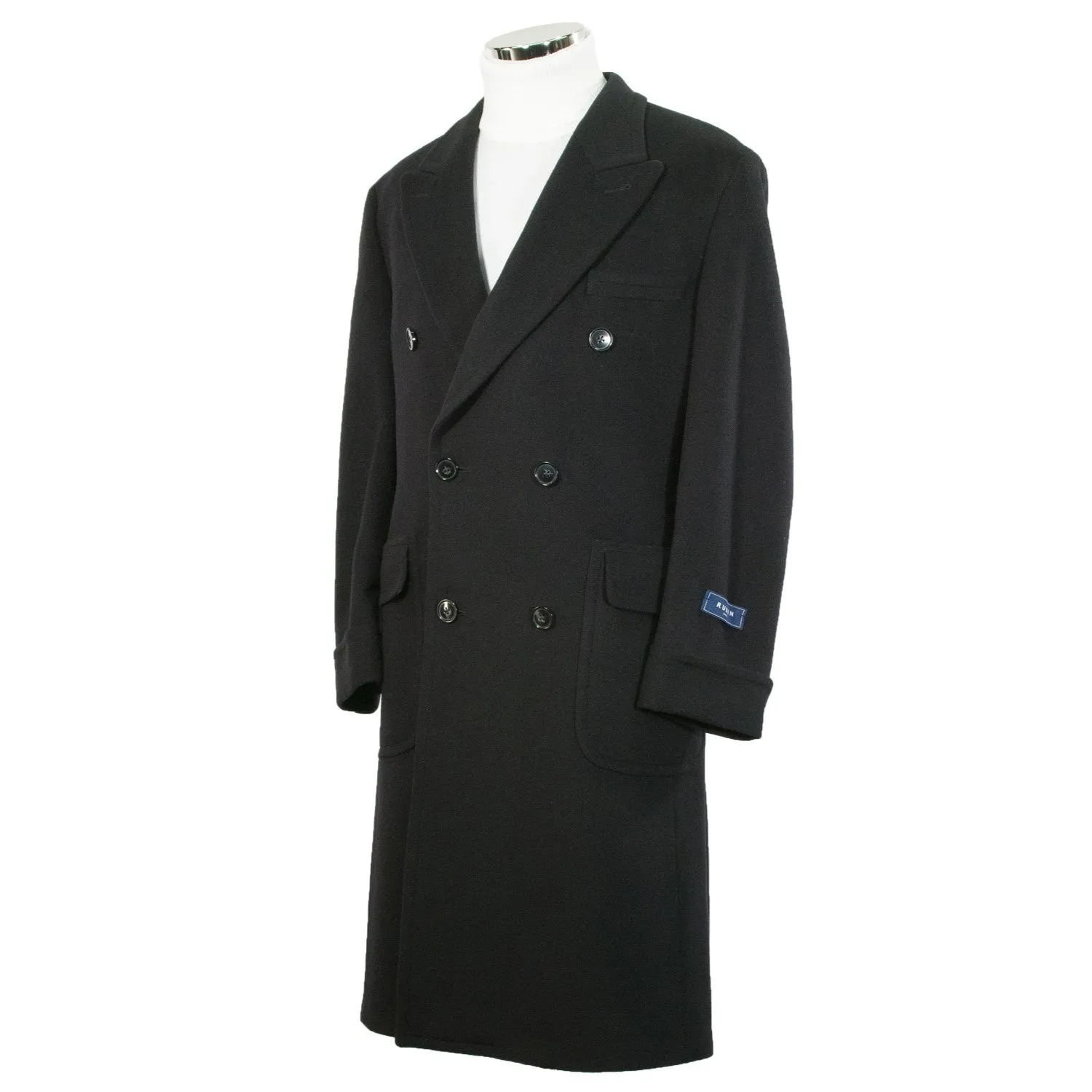 Double Breasted Cashmere Wool Coat