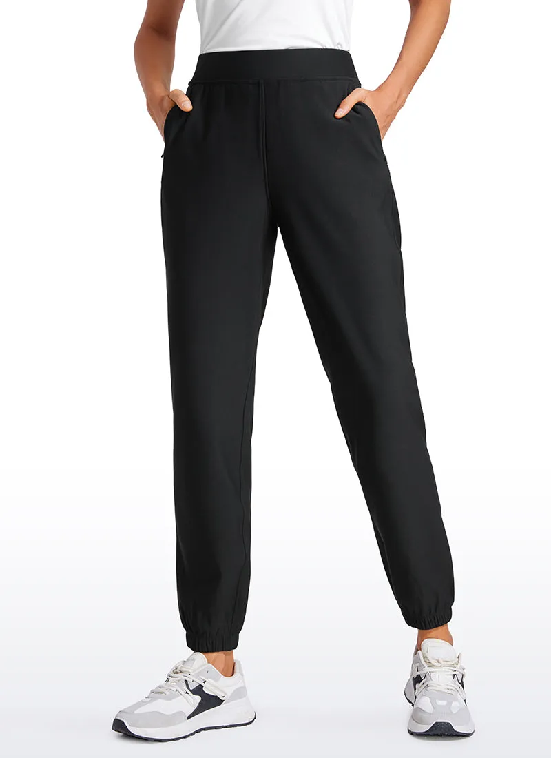 Fleece Lined High Waisted Joggers 28"