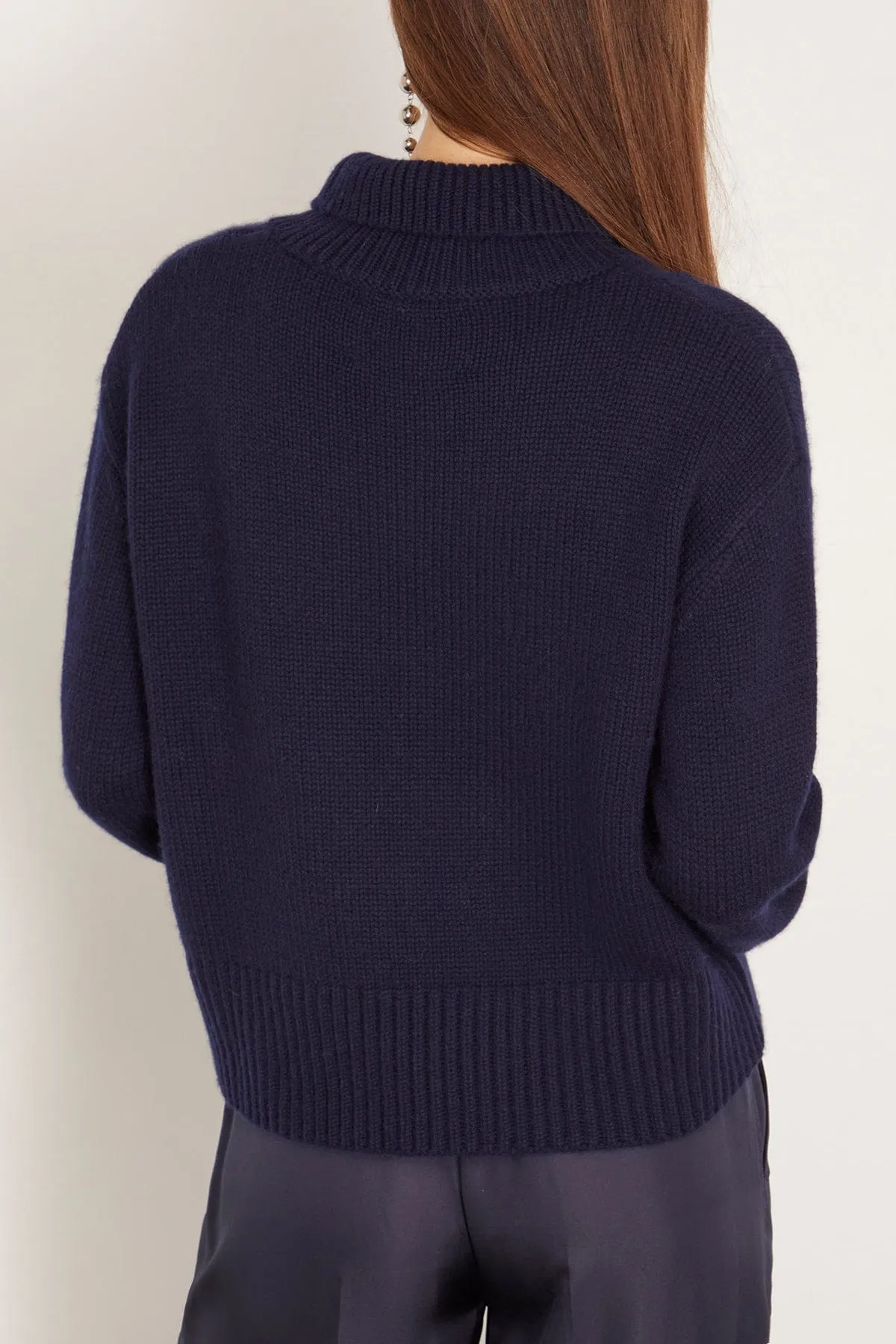 Fleur Sweater in Navy