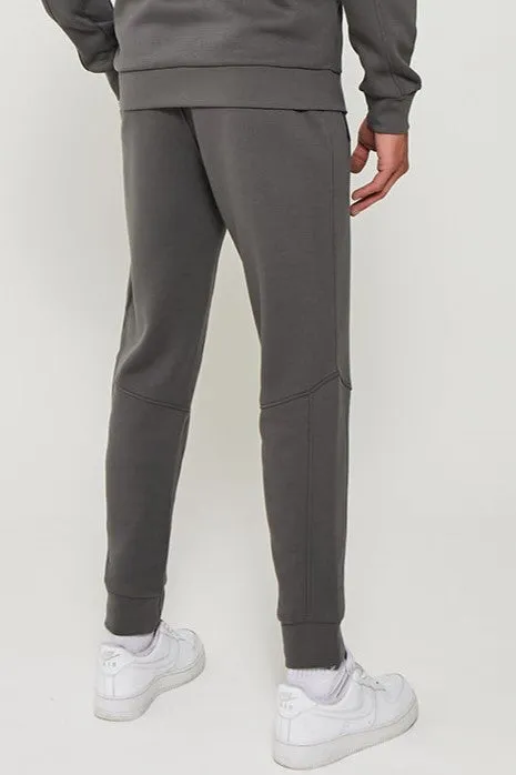 Guilford Fleece Cuffed Joggers - Dark Grey