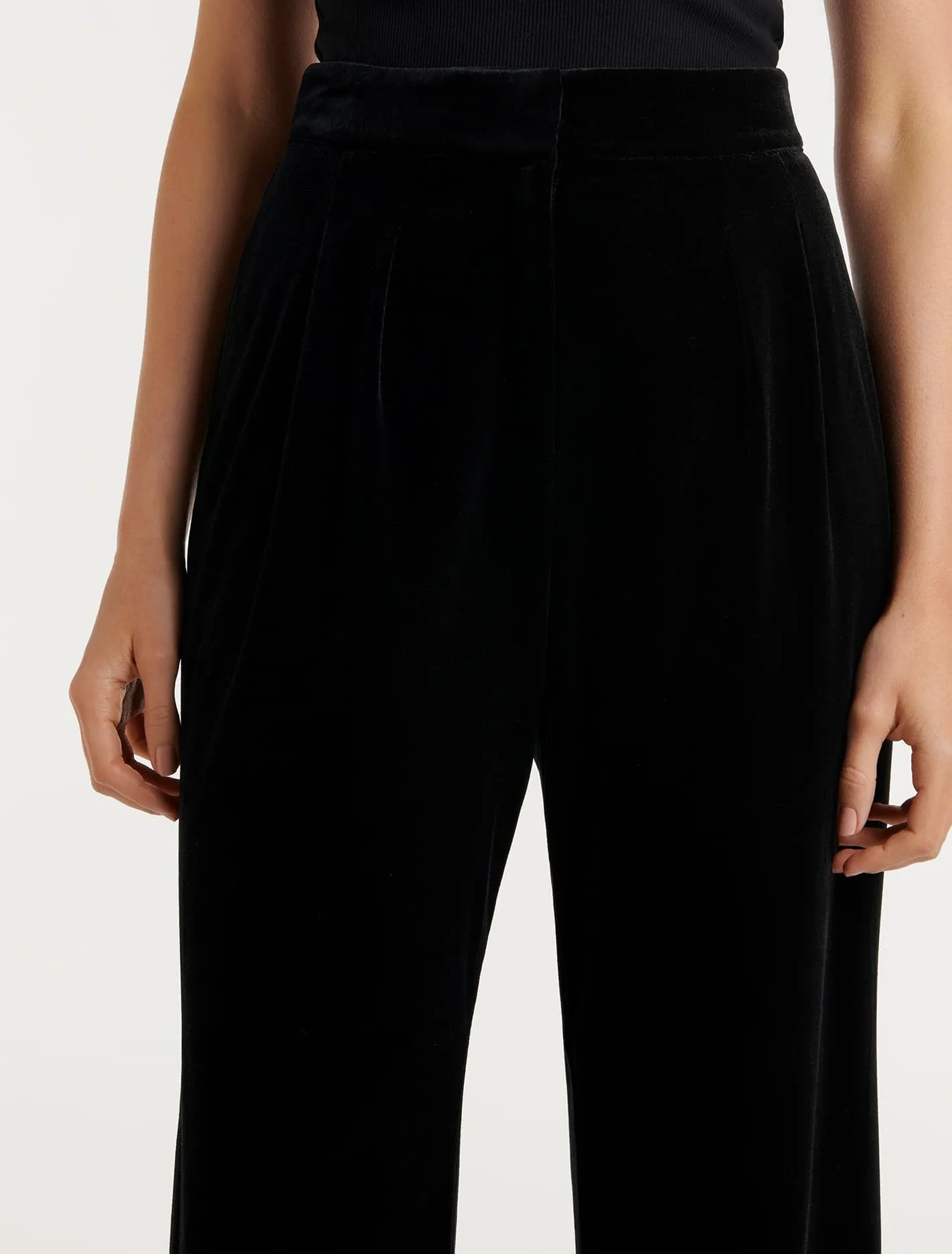 Harlow Velvet Tailored Pant