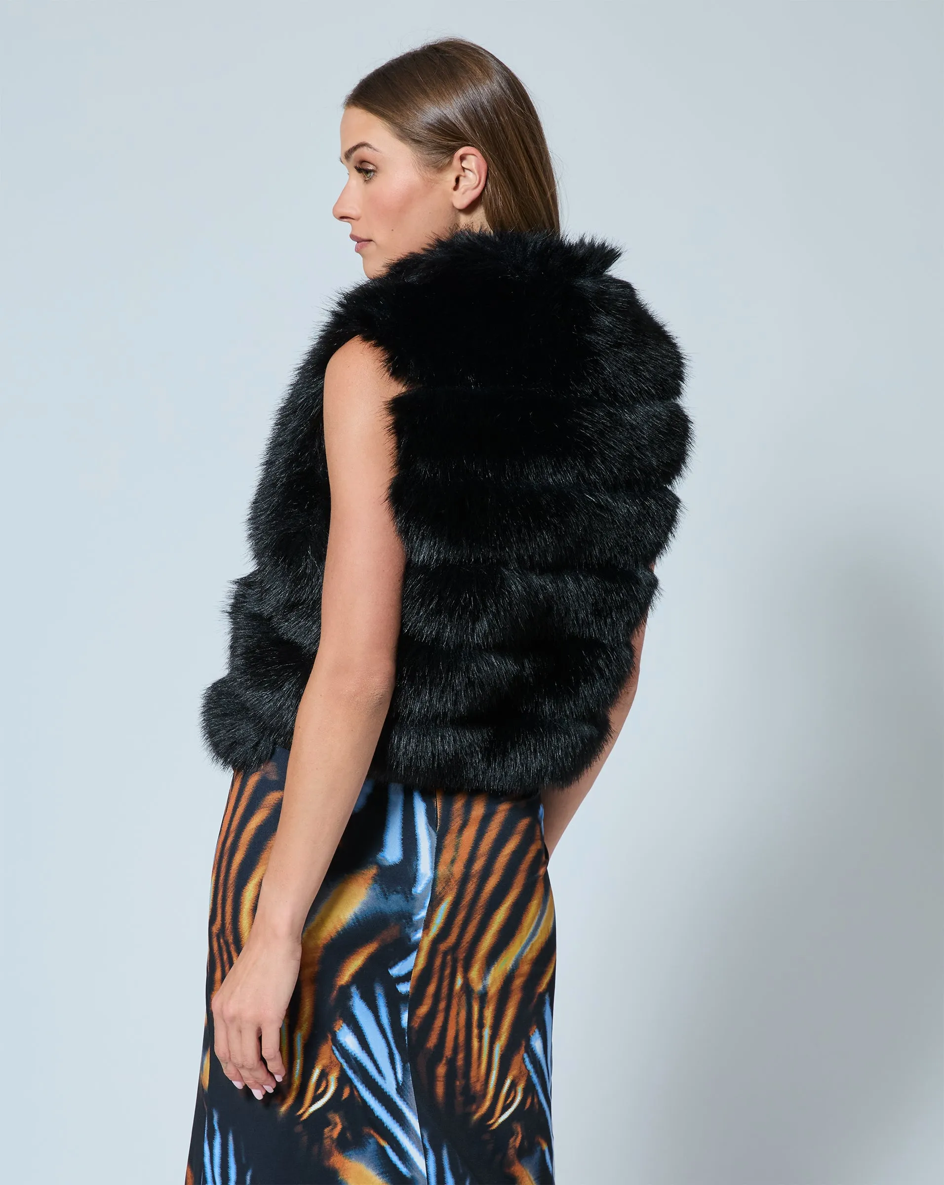 Icon Fox Faux Fur Vest