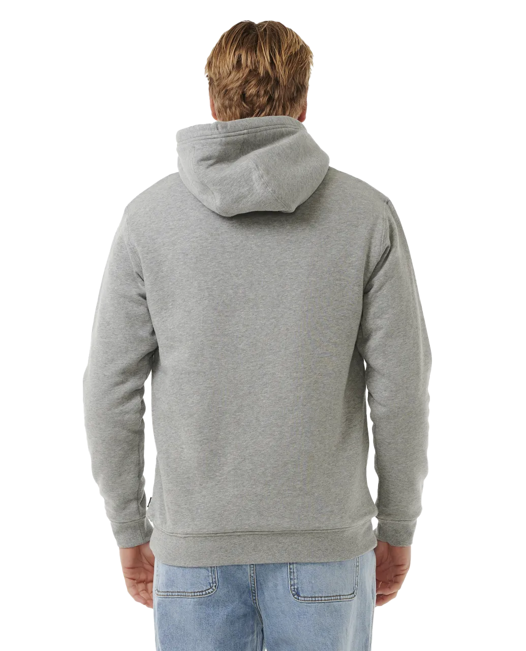 Icons Lines Zip Hoodie in Greym