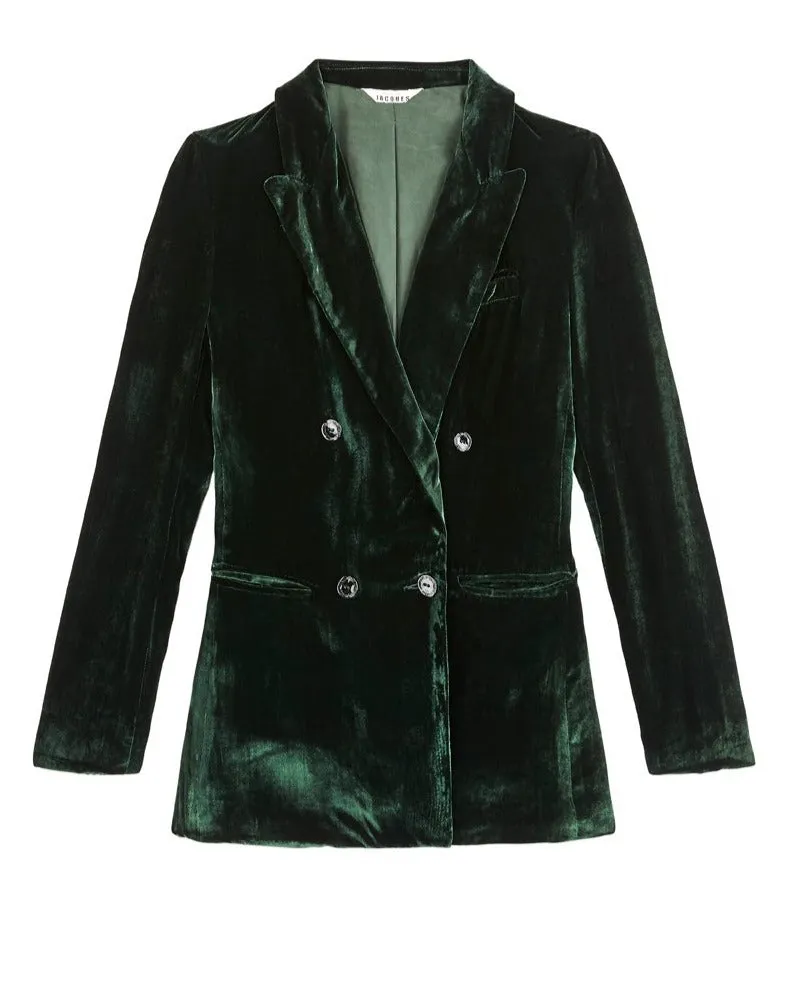 JANE BOND BLAZER {EMERALD}