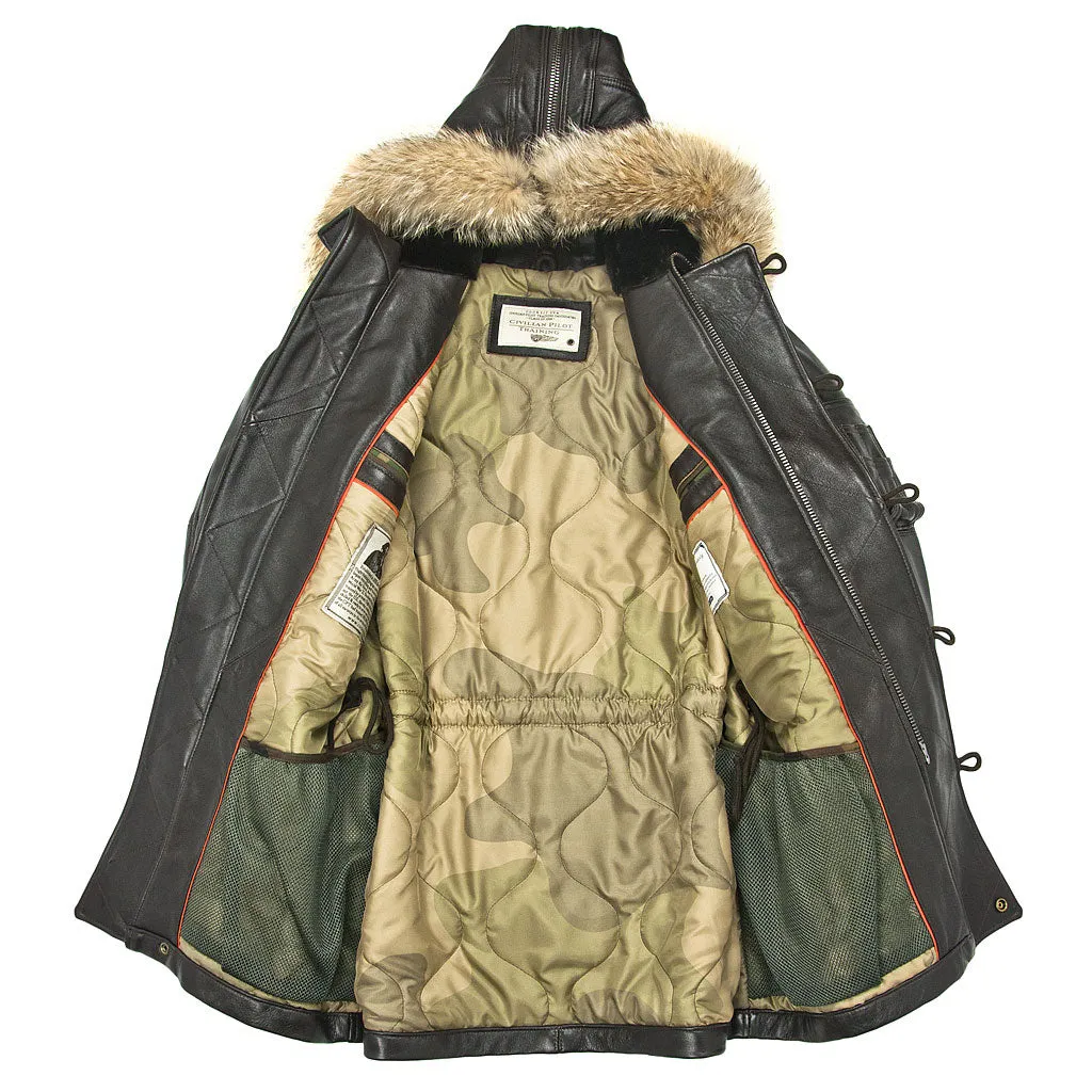 Lambskin N3B Long Parka Z21U038