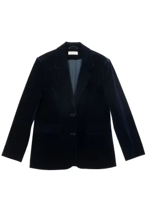 Marmont Navy Velvet Blazer