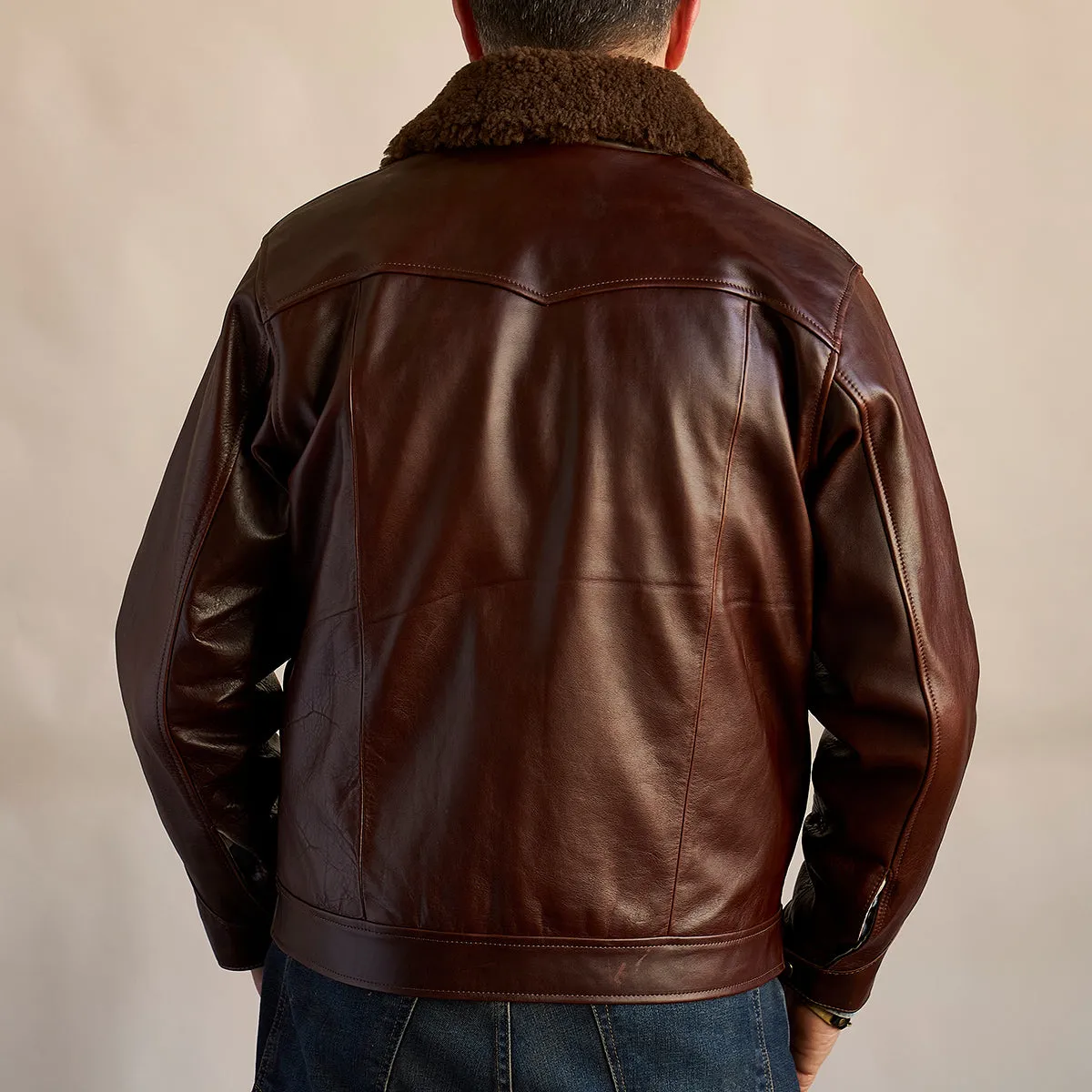 No.325 Bomber Jacket | LE Horsehide Shearling