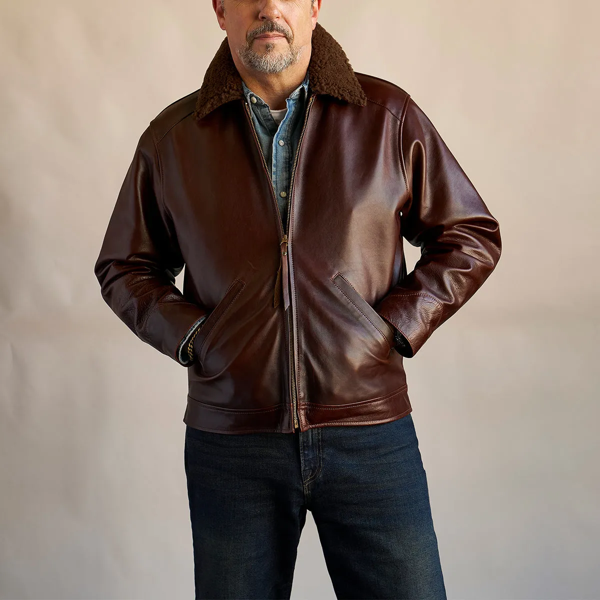 No.325 Bomber Jacket | LE Horsehide Shearling