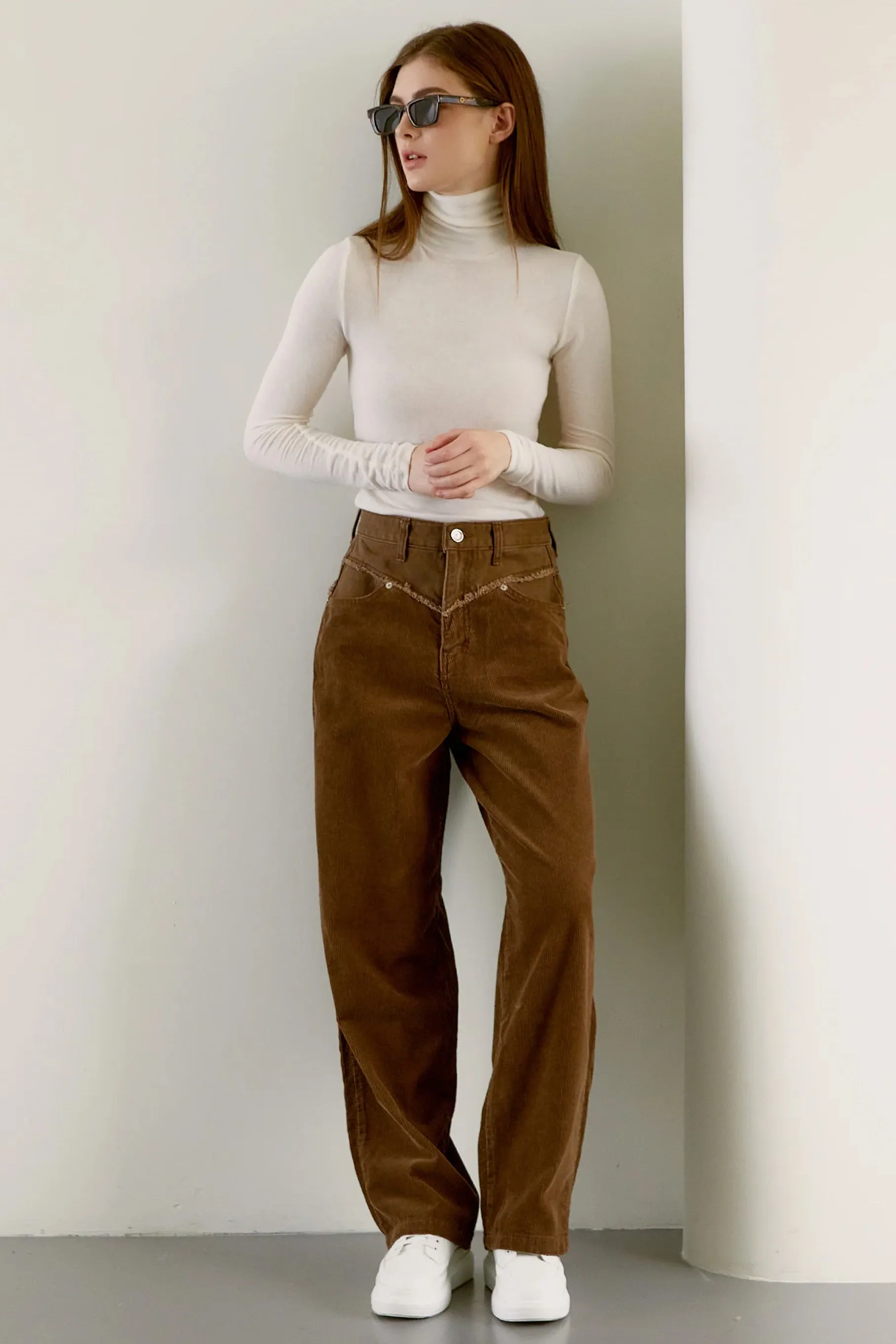 Payton Corduroy Wide Leg Pants