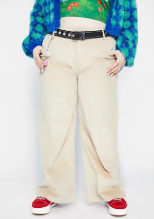 Plus Beach Kissed Corduroy Wide Leg Pants