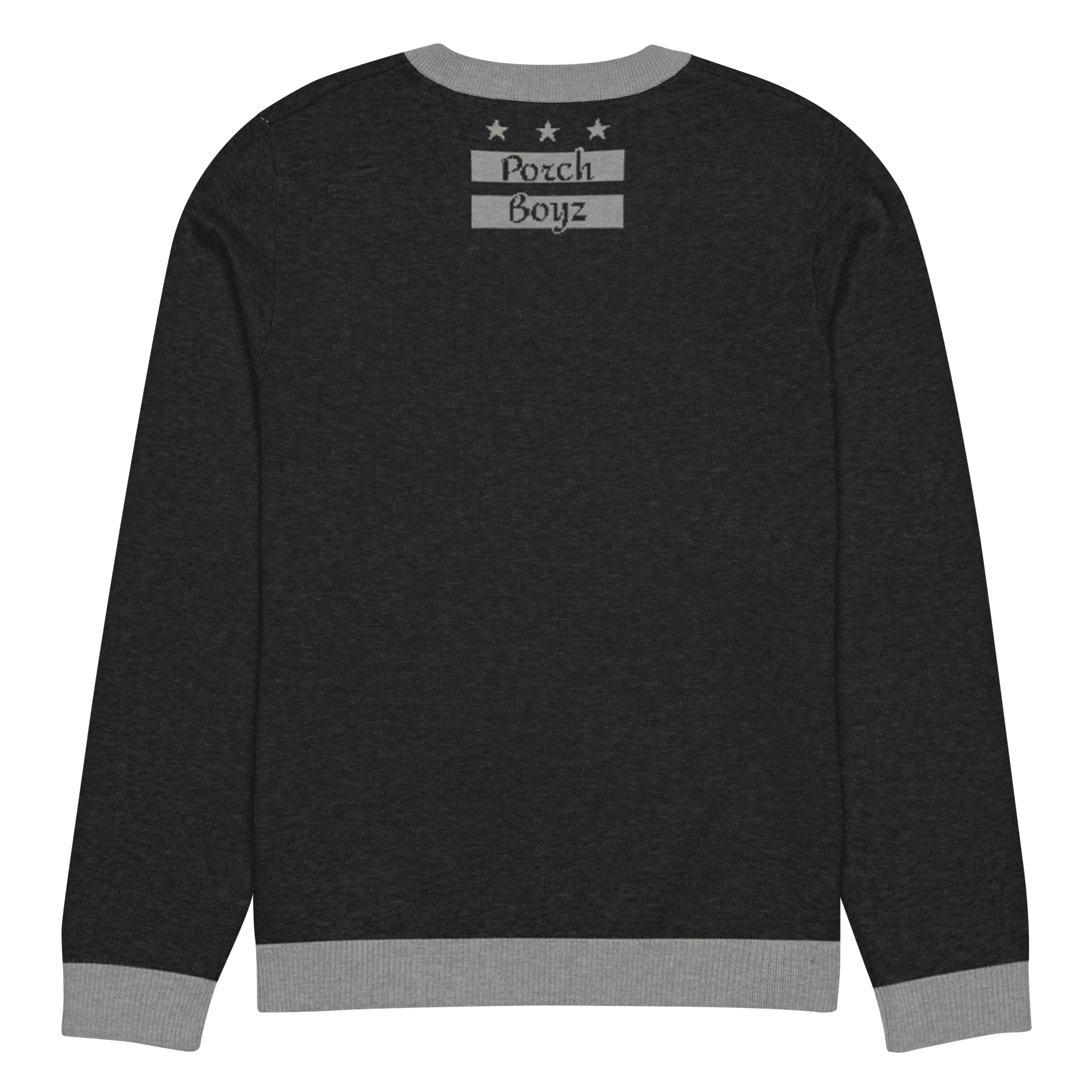 Porchboyz "Vintage" Knitted crew neck sweater