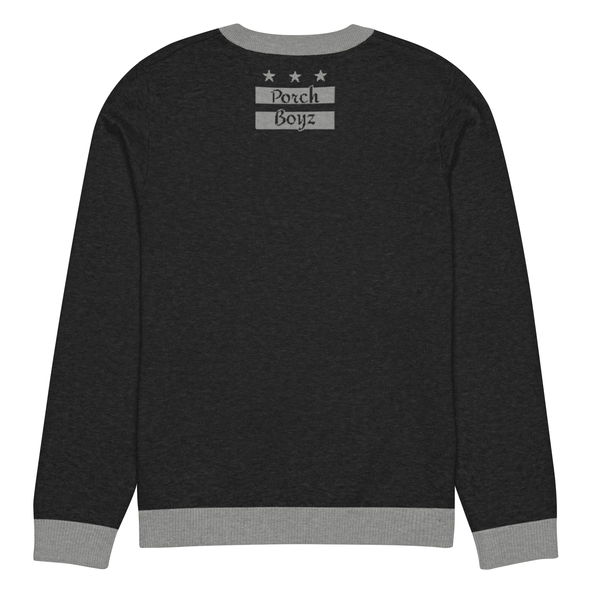 Porchboyz "Vintage" Knitted crew neck sweater