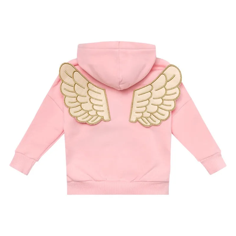 Rock Your Baby Pink Fairy Wing Hoodie