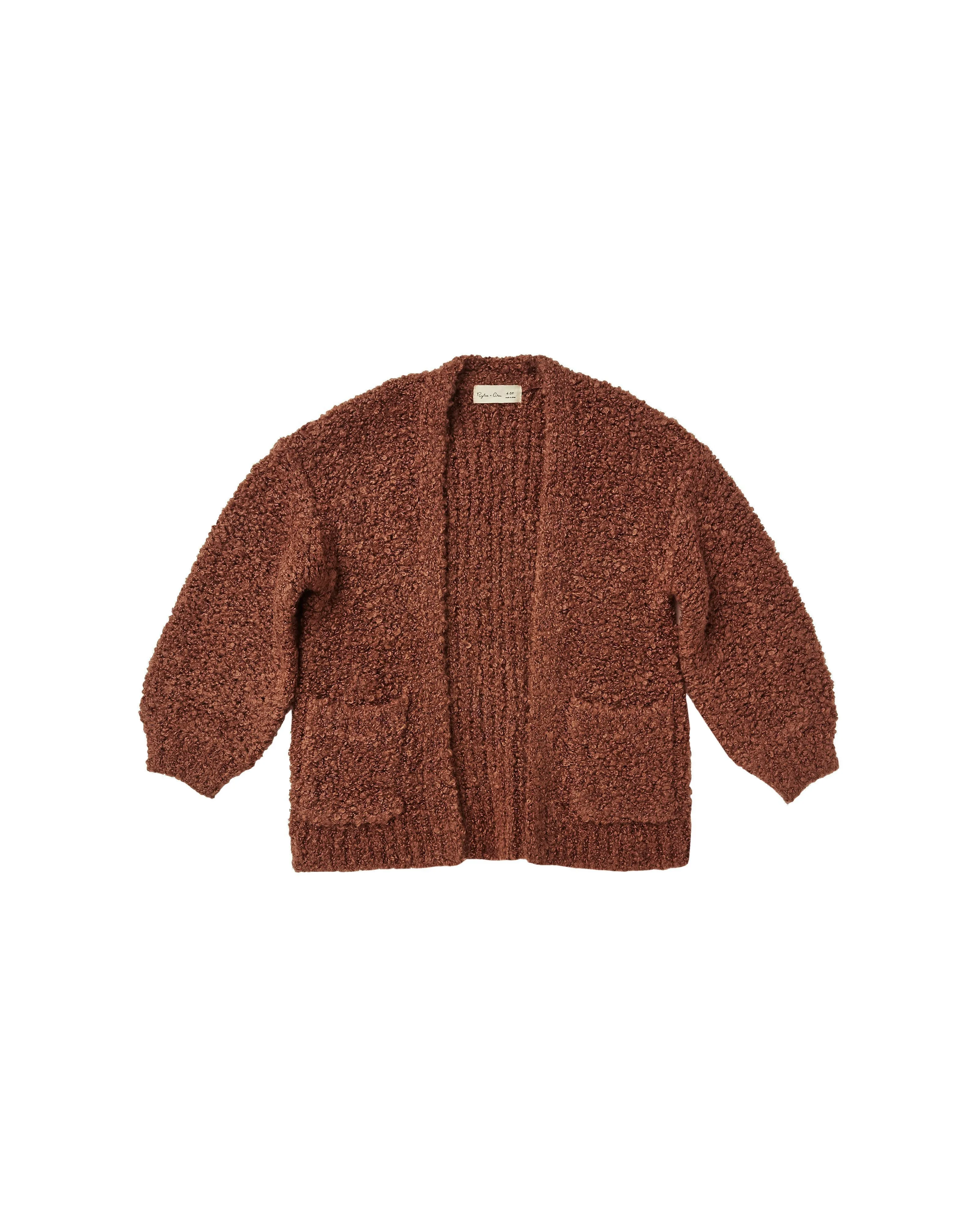 Rylee   Cru Wine Longline Cardigan