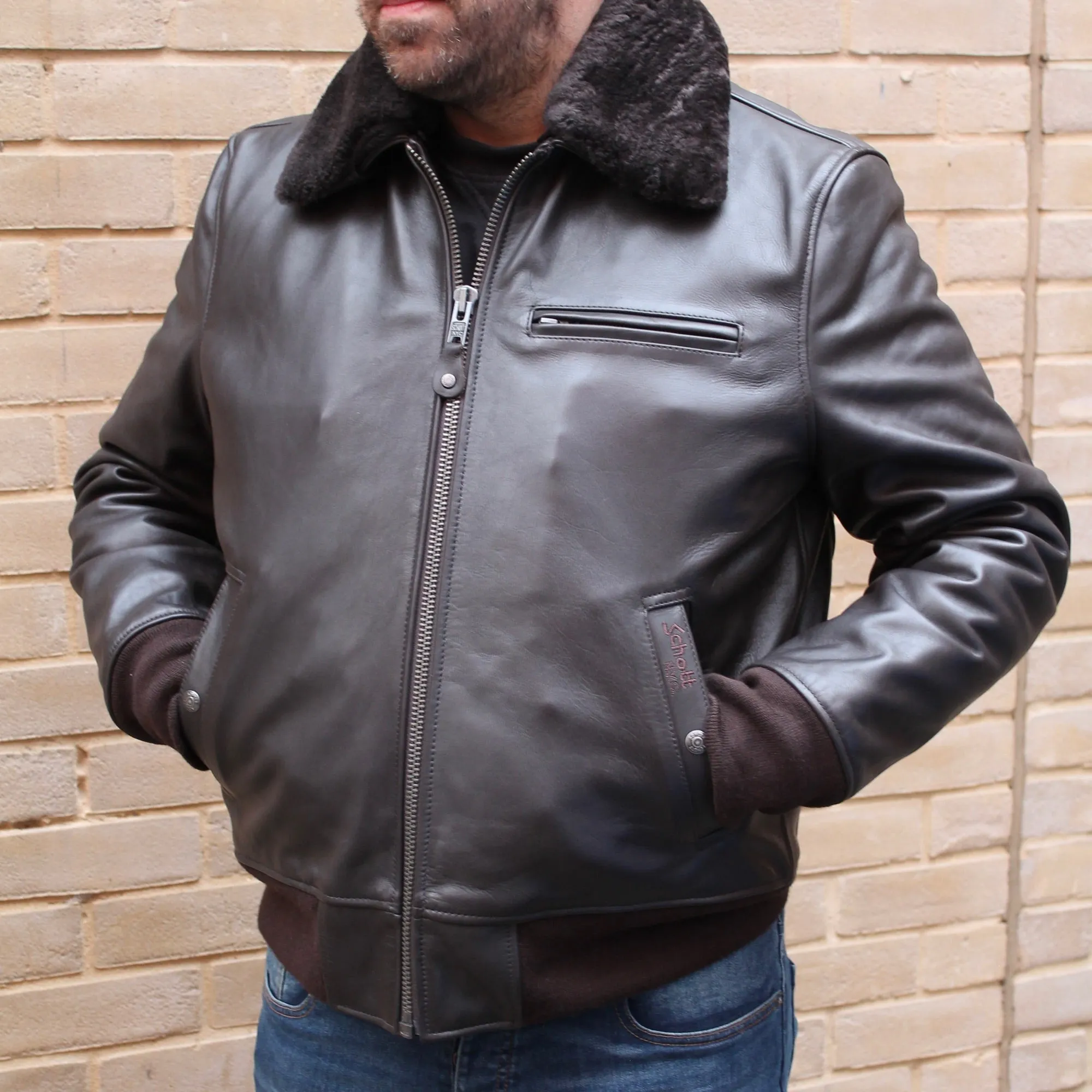 SCHOTT LC1380 LEATHER JACKET