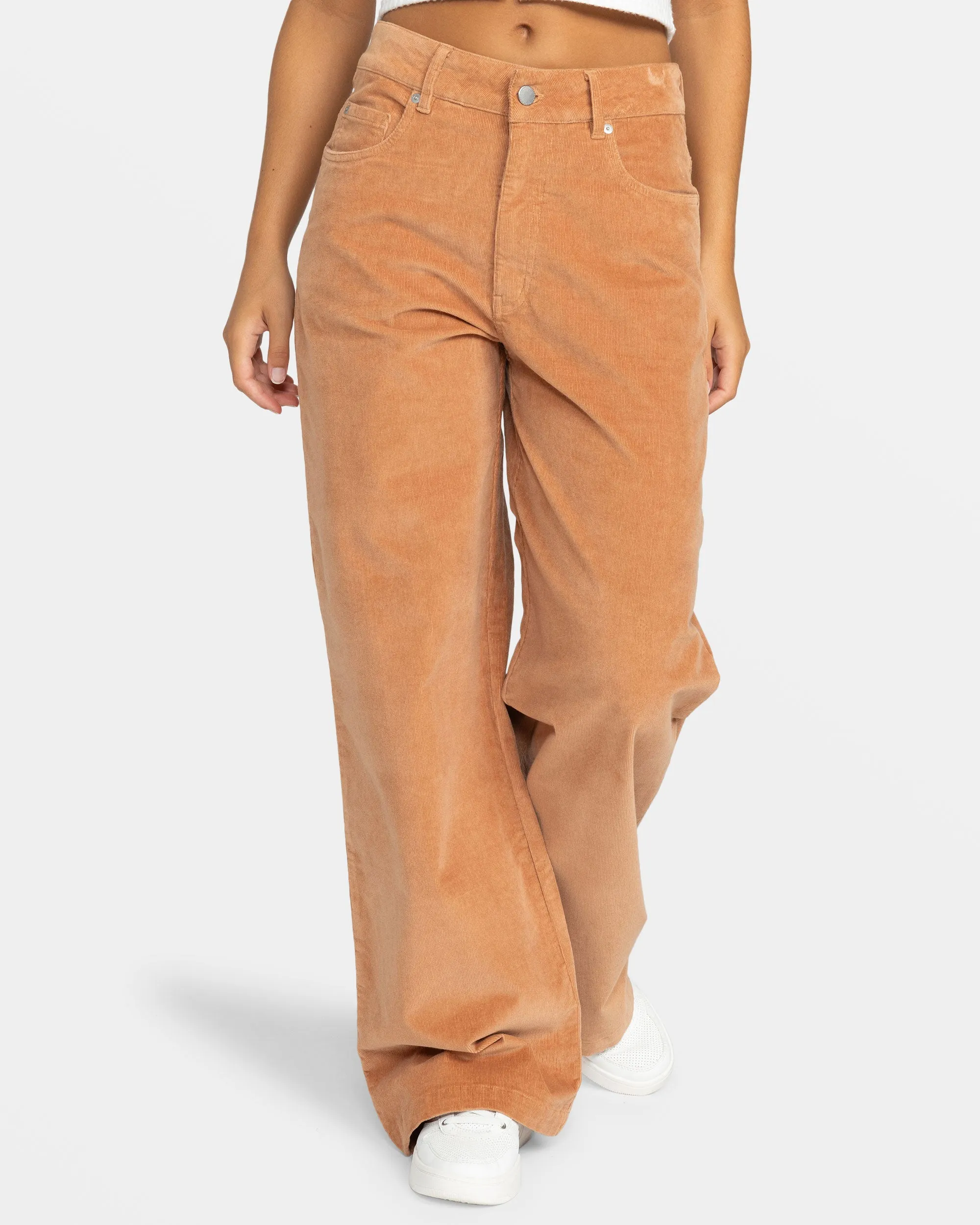 Surf On Cloud Corduroy Pants - Camel