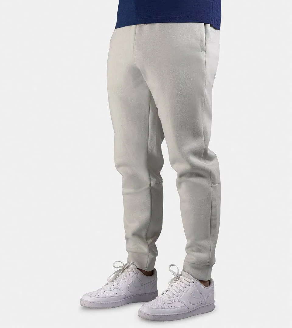 TECH JOGGERS - GREY/ CREAM