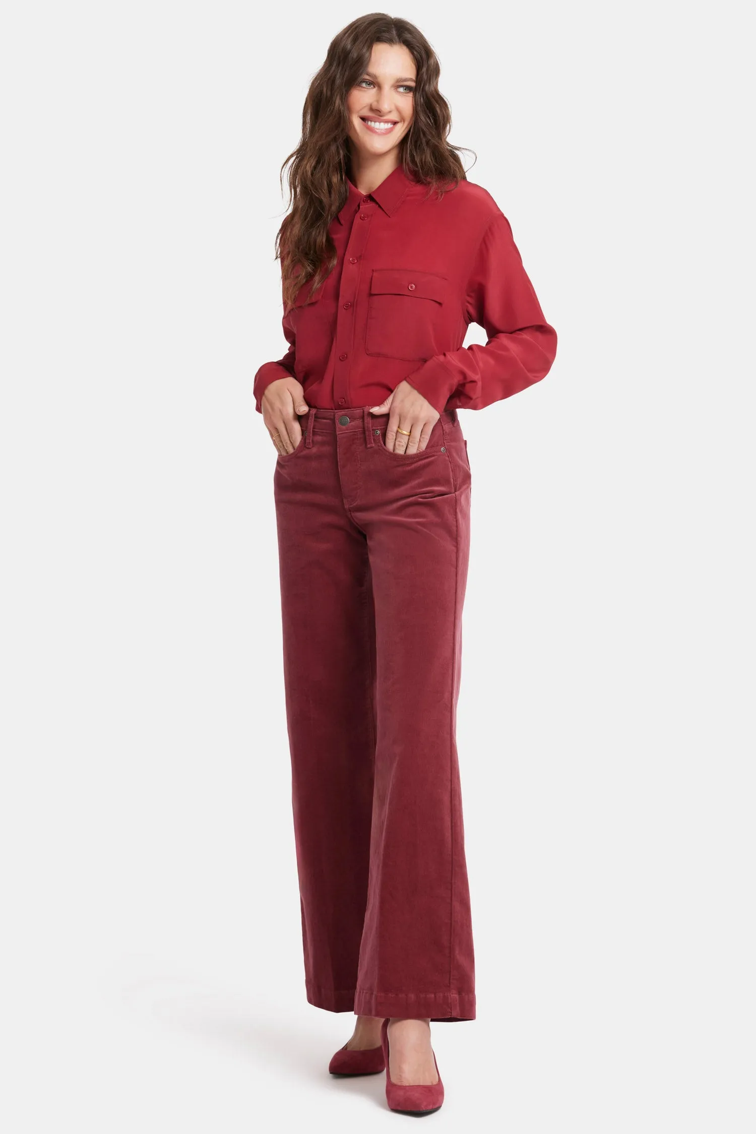 Teresa Wide Leg Pants - Paintbrush