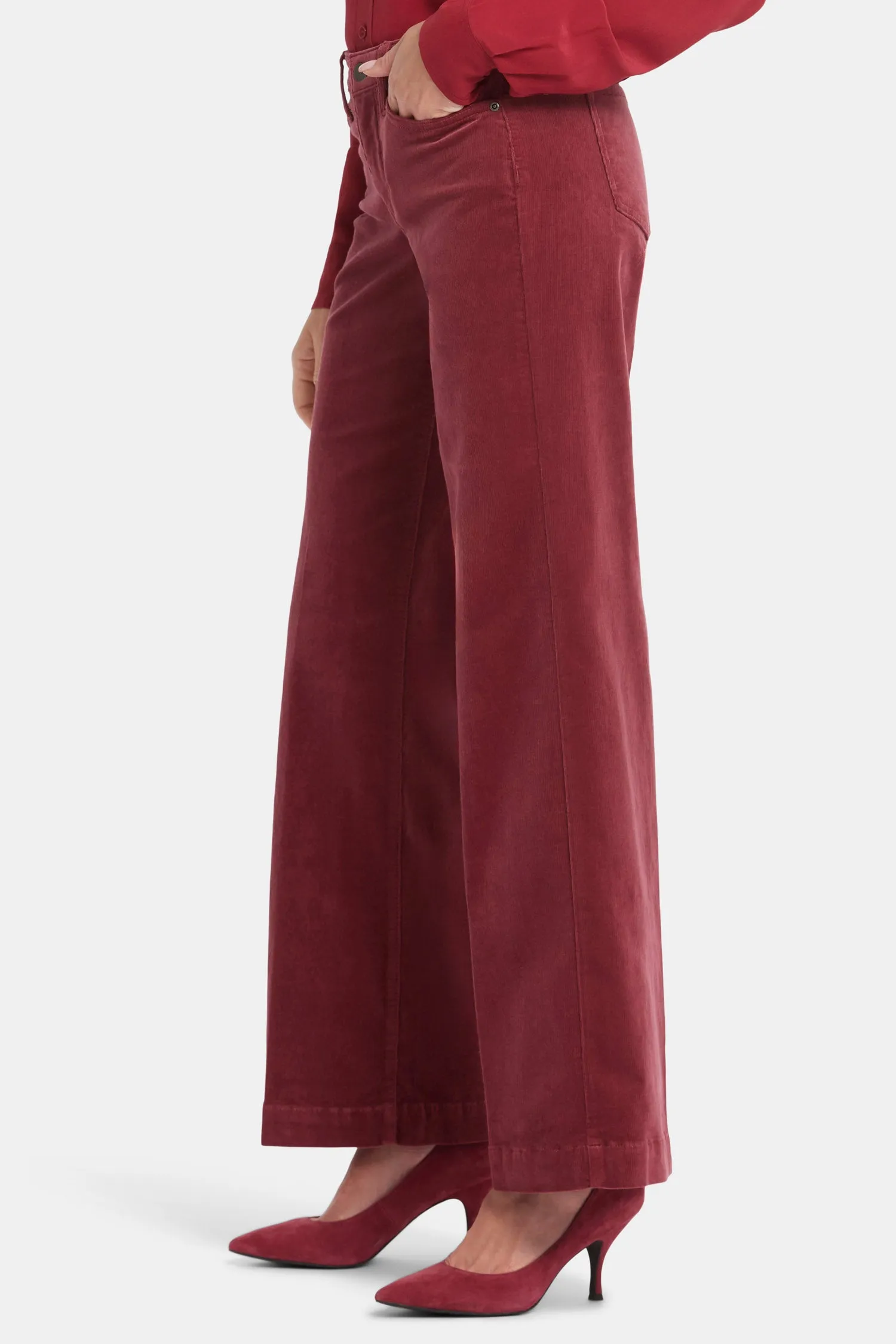 Teresa Wide Leg Pants - Paintbrush