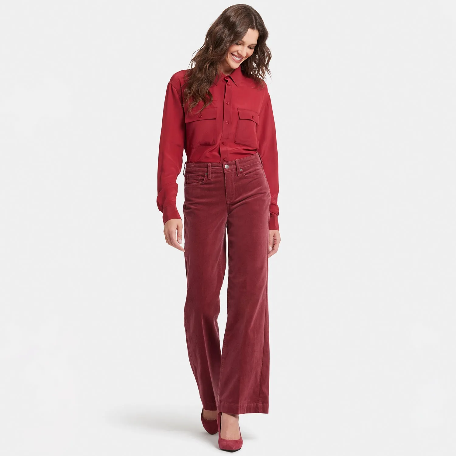 Teresa Wide Leg Pants - Paintbrush