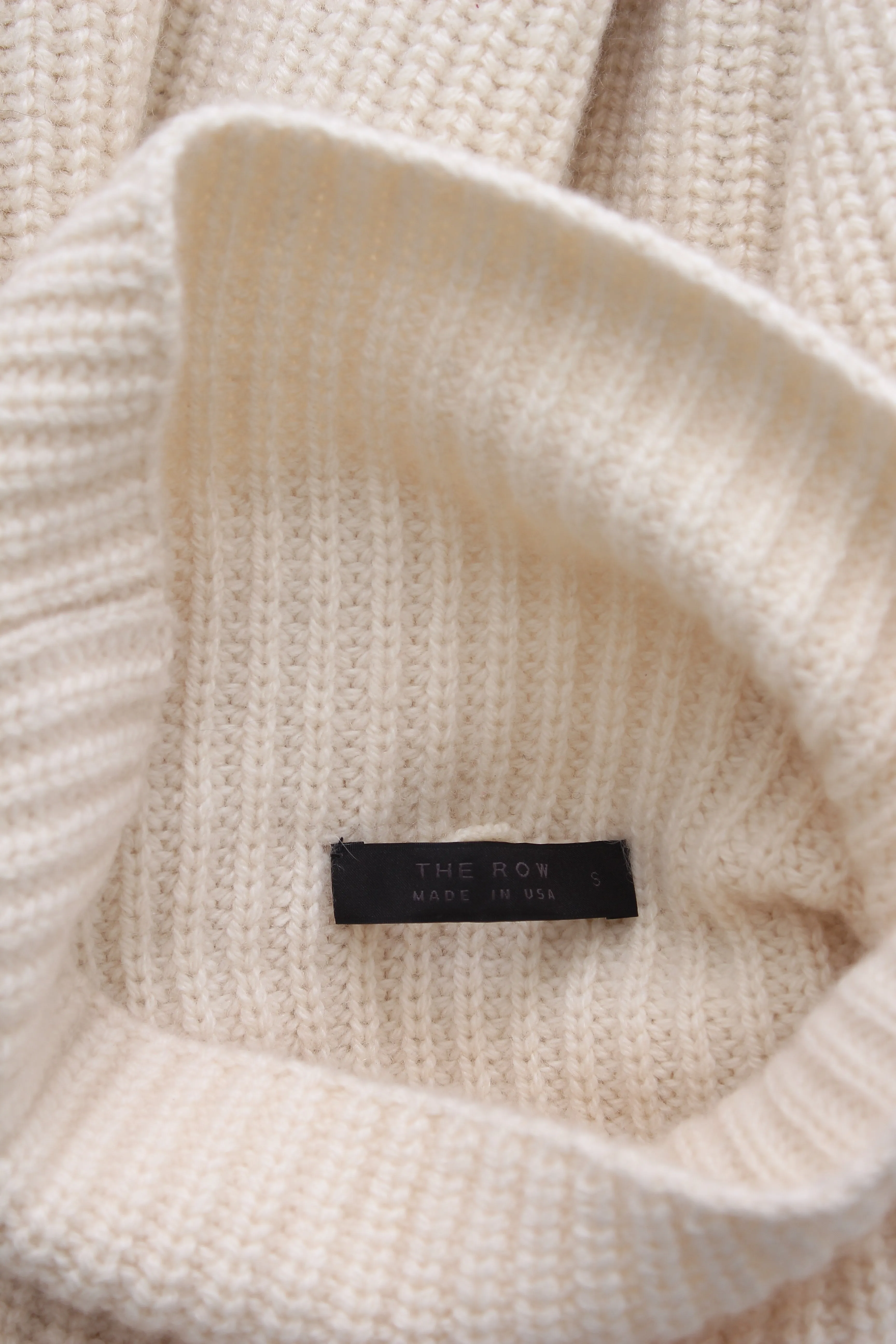 The Row Oversized Cashmere Turtleneck Sweater