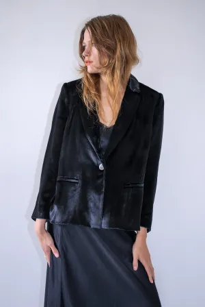 Velvet Black Lia Blazer