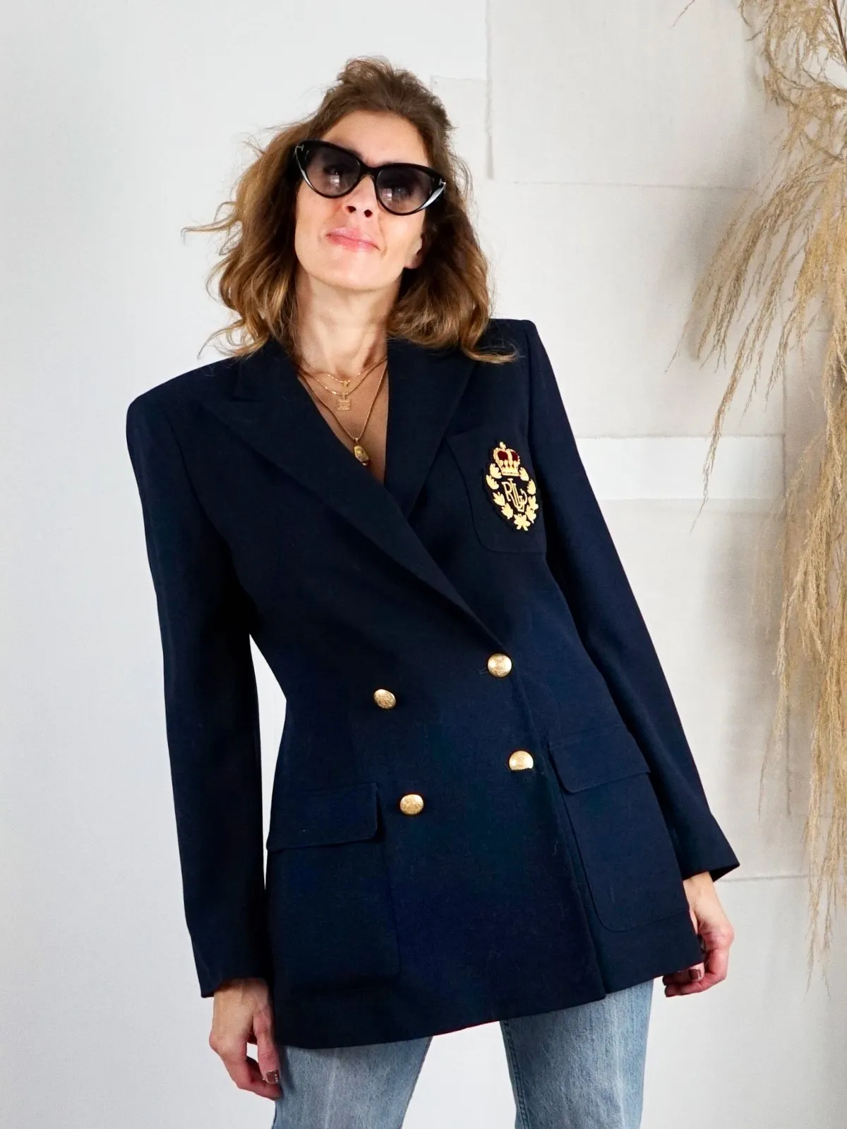 Vintage Classic Ralph Lauren Crest Blazer