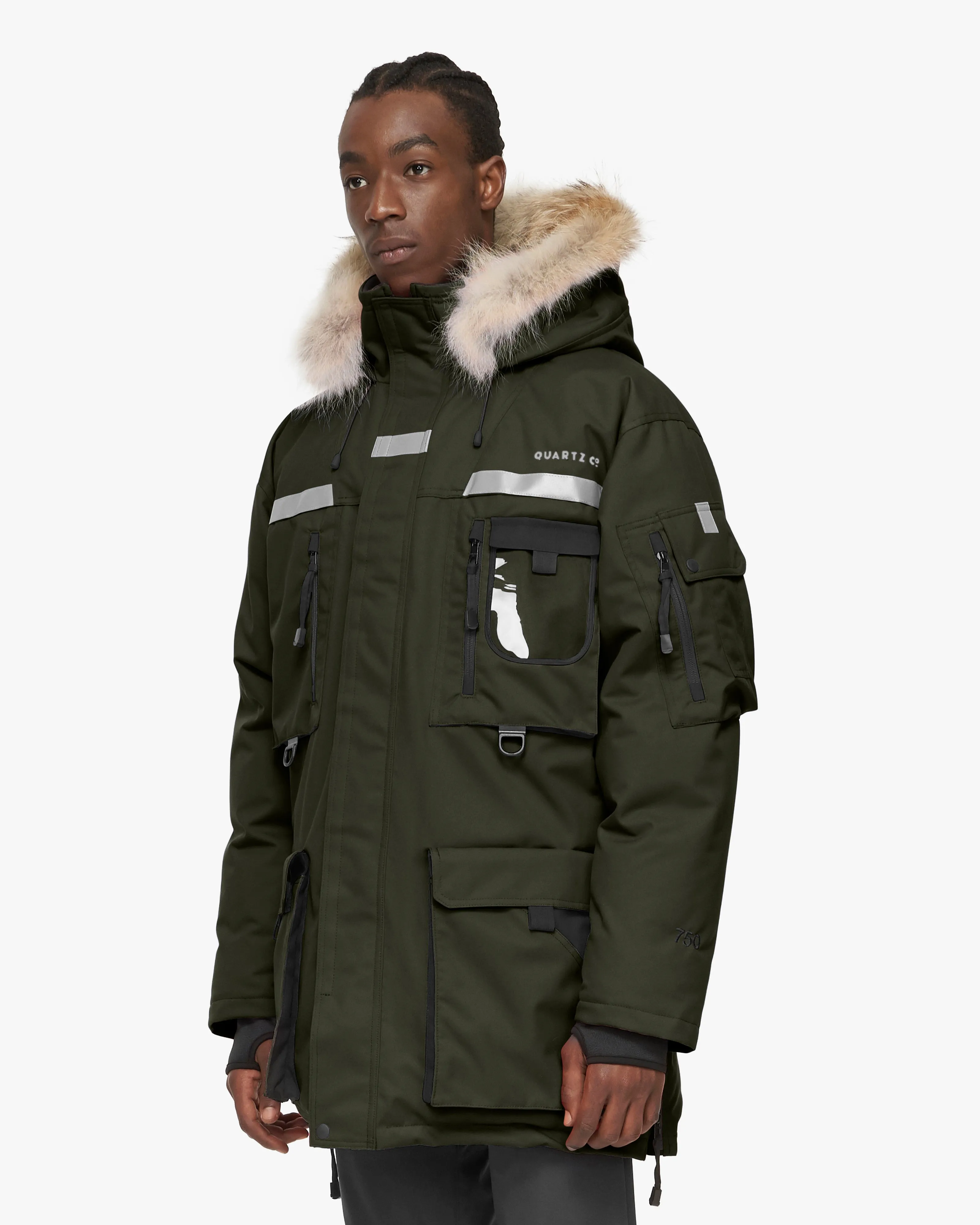 VOSTOK FUR | Hooded Down Expedition Jacket