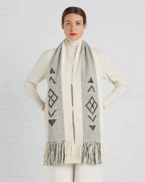 Voz | UN Trust Fund Scarf in Ivory