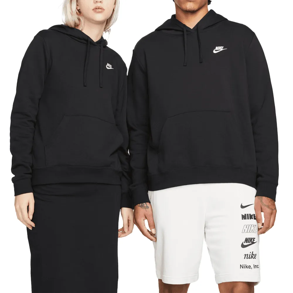 W NSW Club Fleece Pullover Hoodie 'Black/White'